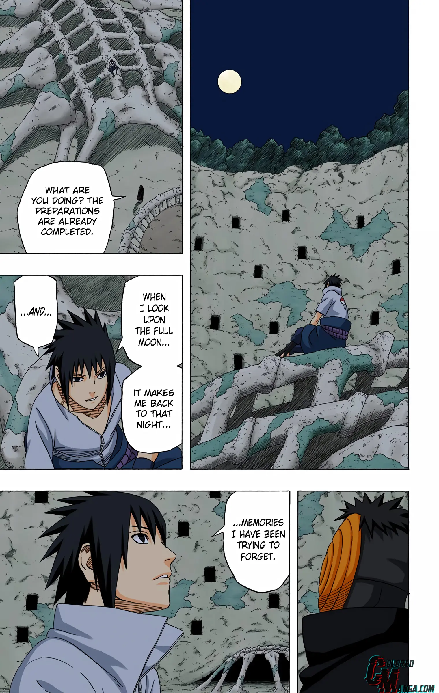 Naruto Colored Manga Online, chapter 403, page 14