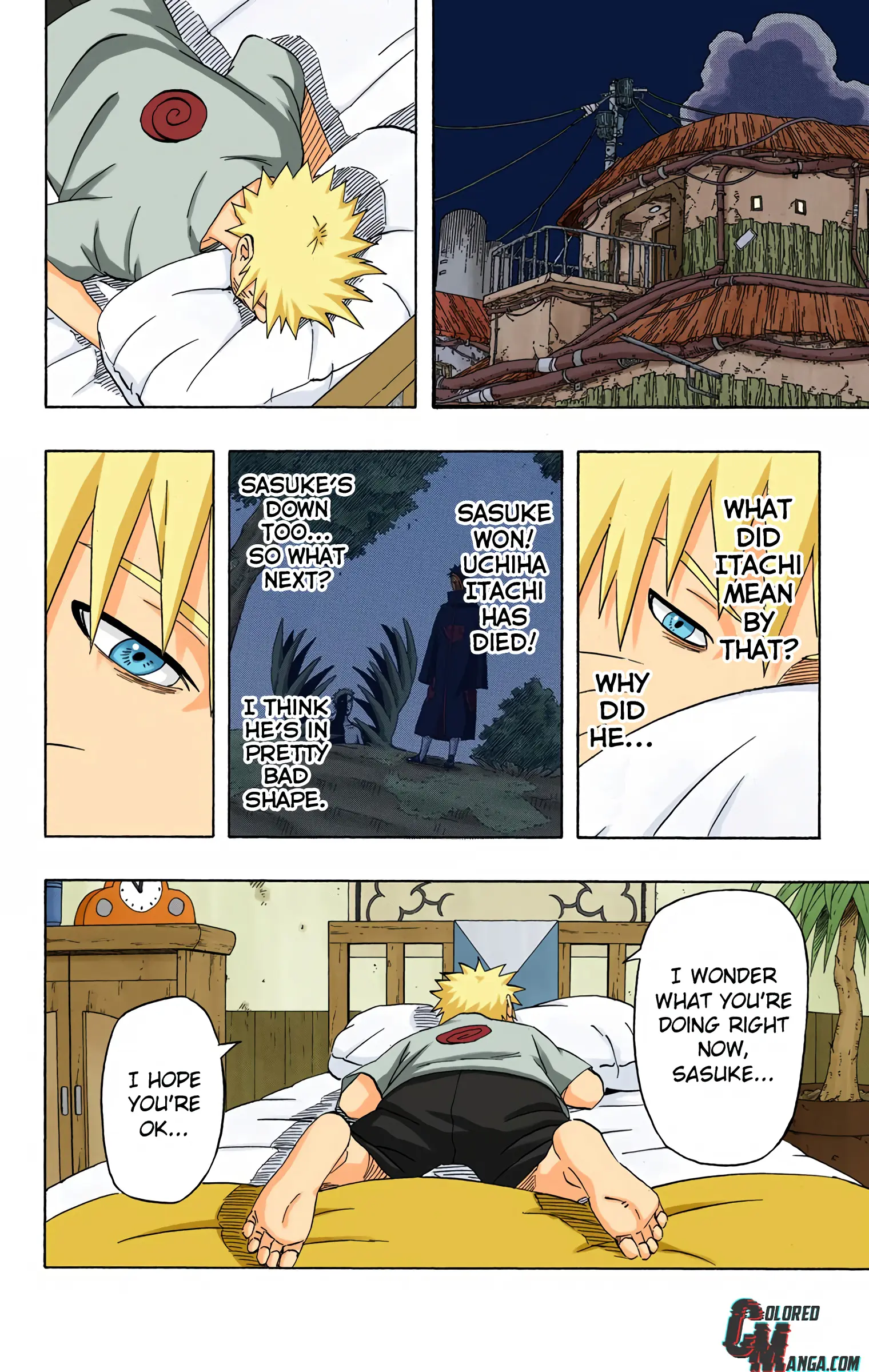 Naruto Colored Manga Online, chapter 403, page 21