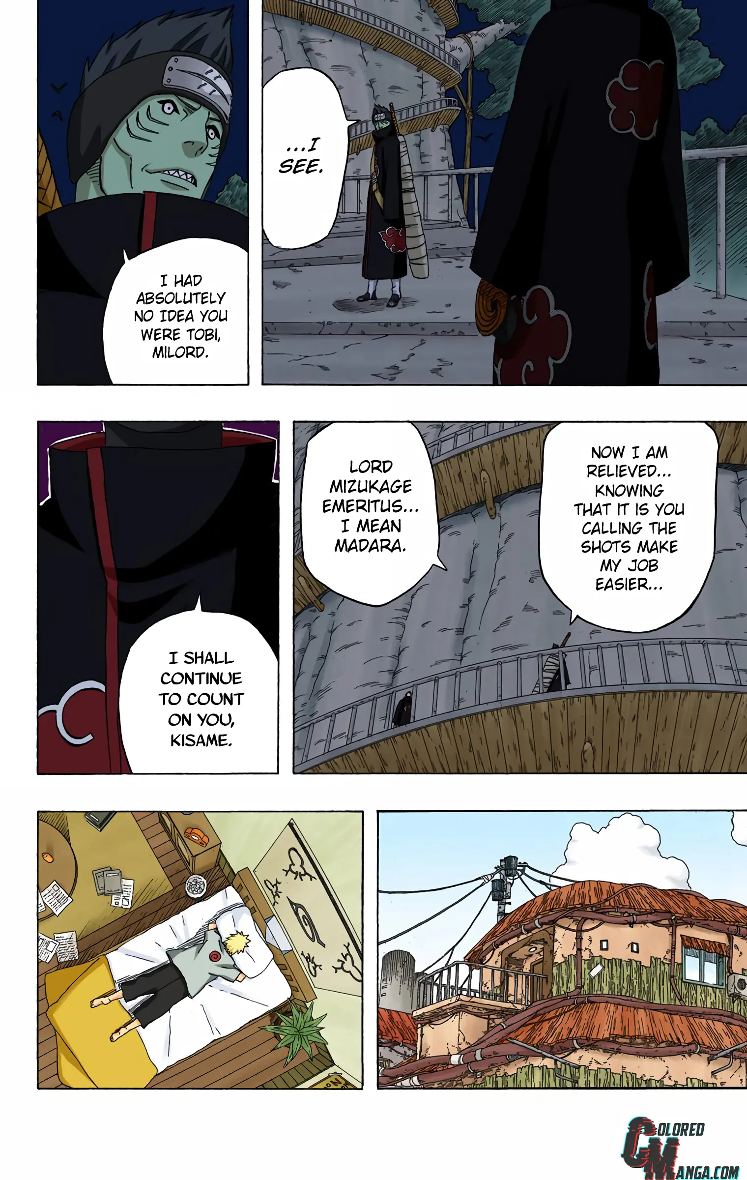 Naruto Colored Manga Online, chapter 404, page 2