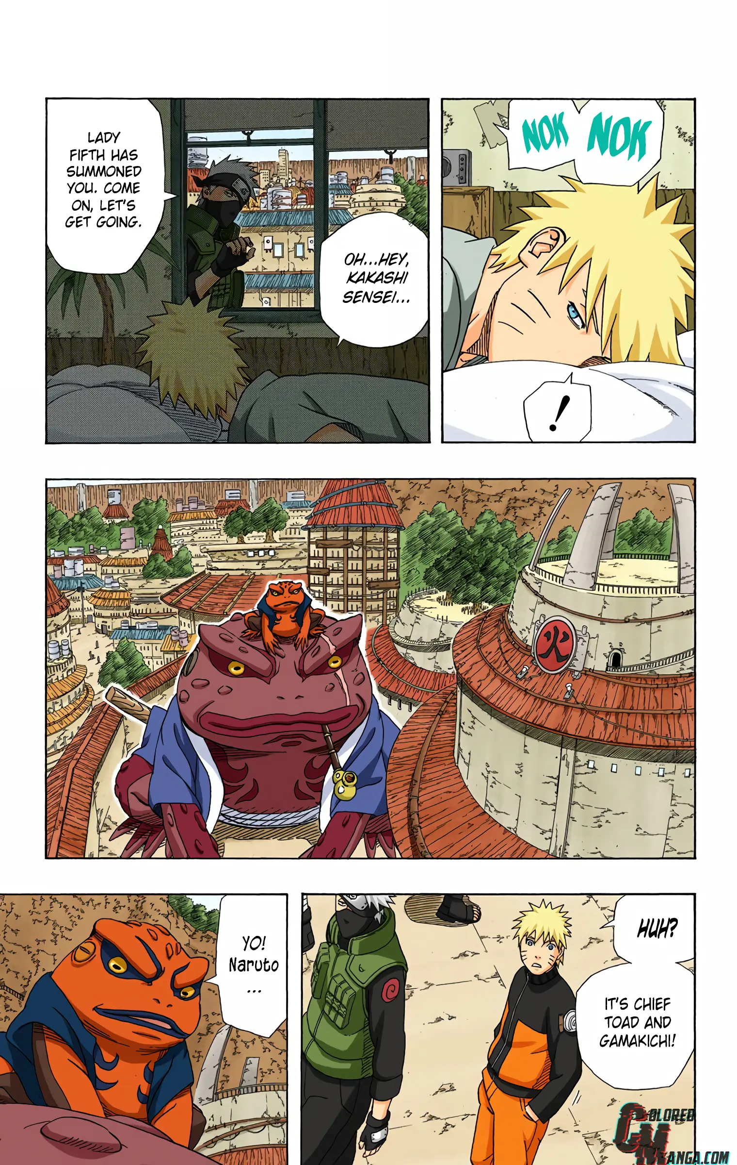 Naruto Colored Manga Online, chapter 404, page 3