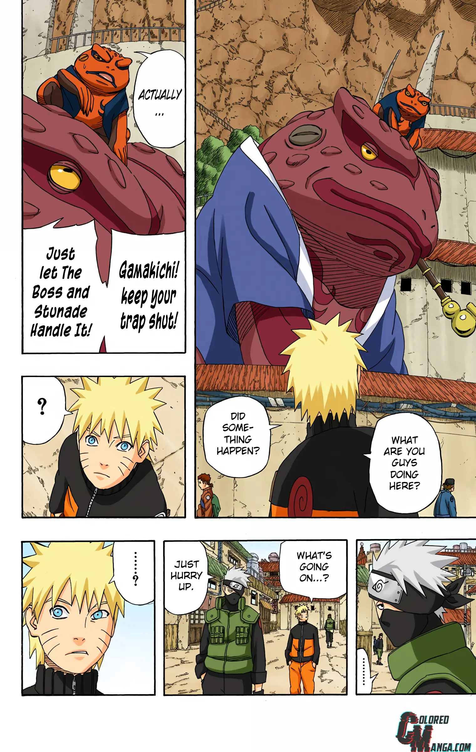 Naruto Colored Manga Online, chapter 404, page 4