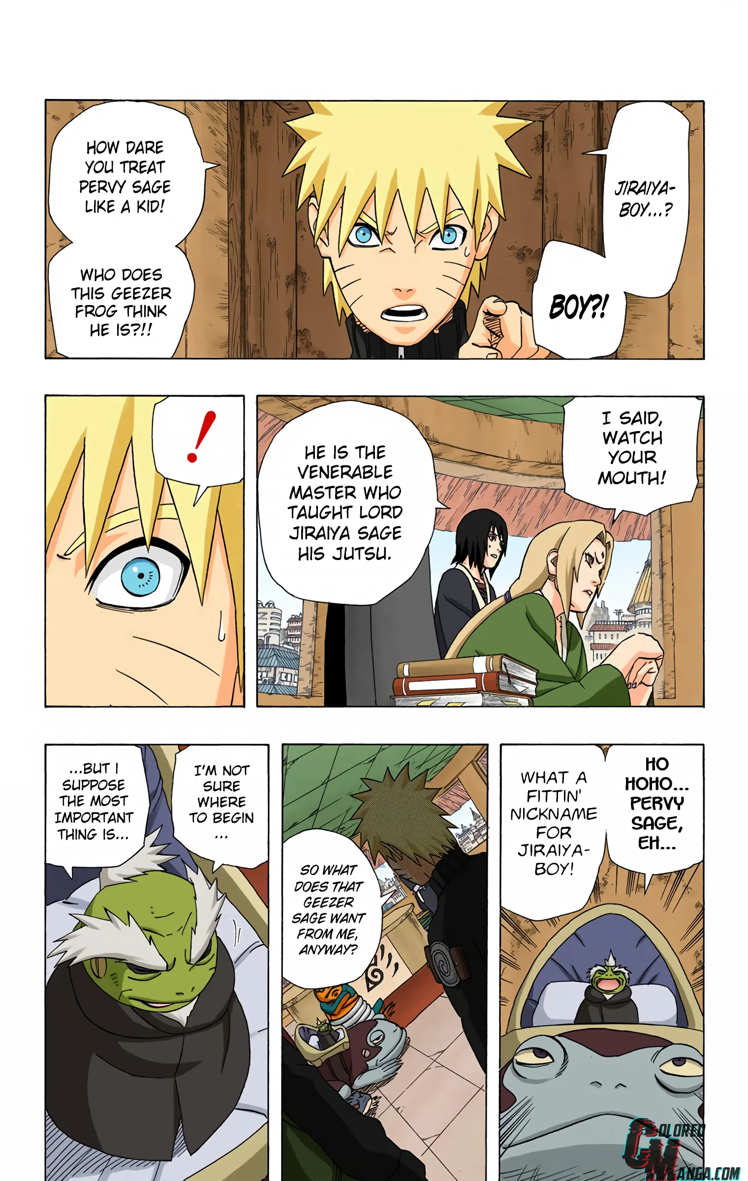 Naruto Colored Manga Online, chapter 404, page 7