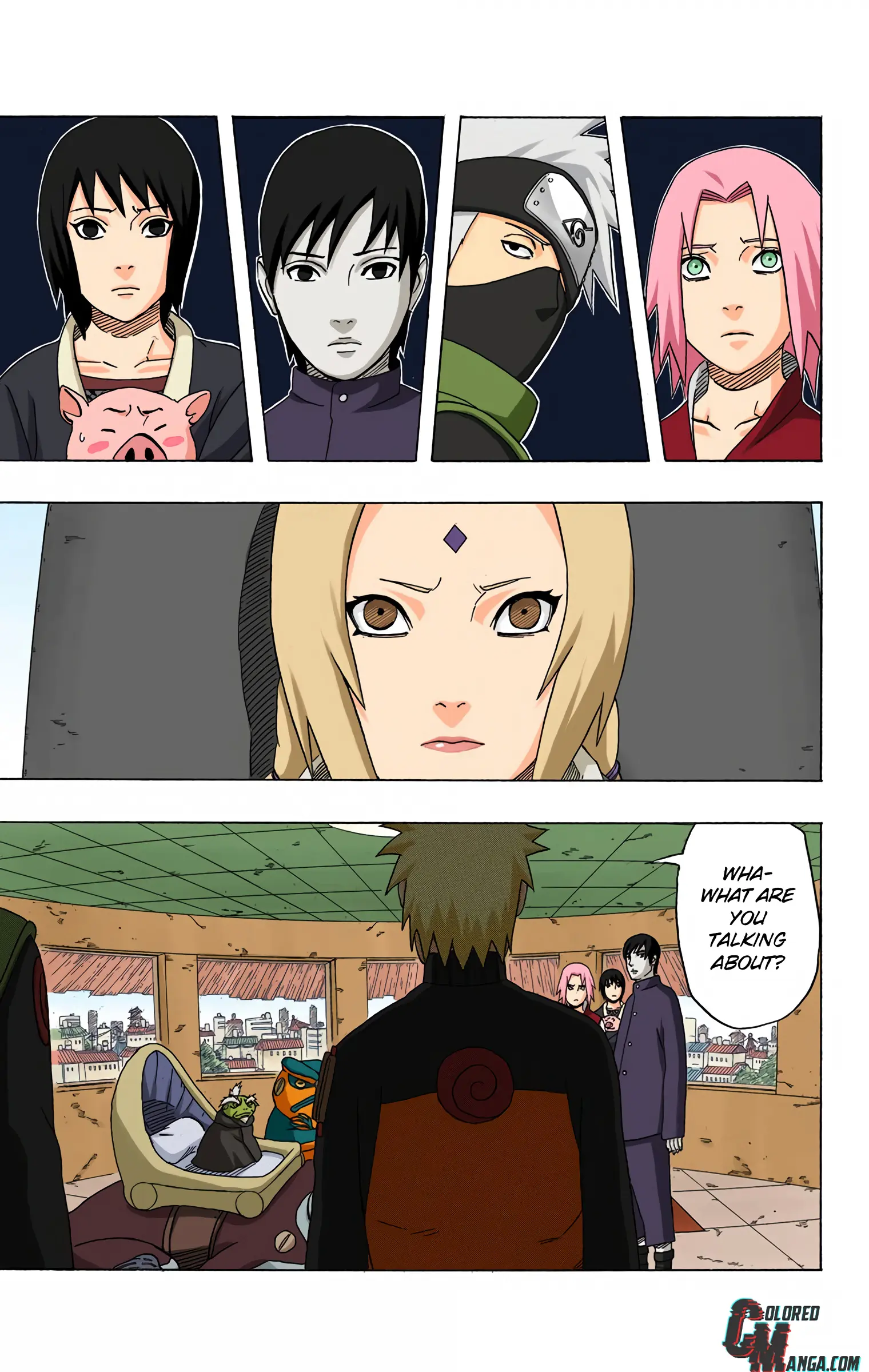 Naruto Colored Manga Online, chapter 404, page 9