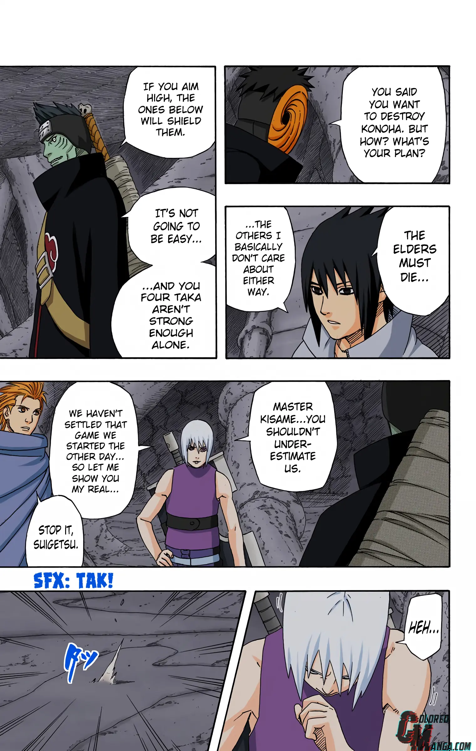 Naruto Colored Manga Online, chapter 404, page 11