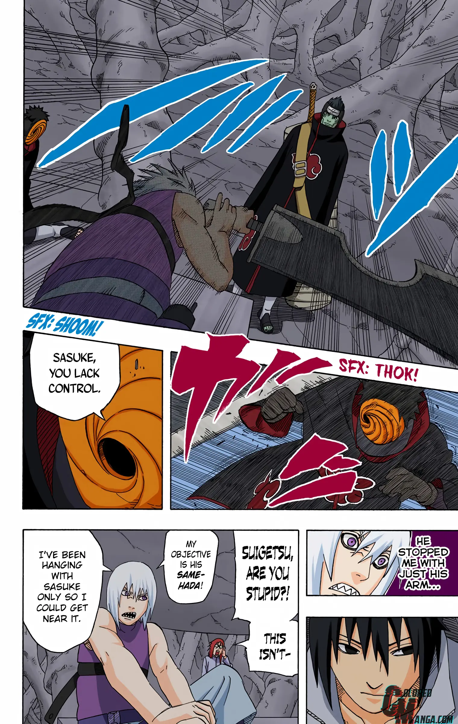 Naruto Colored Manga Online, chapter 404, page 12