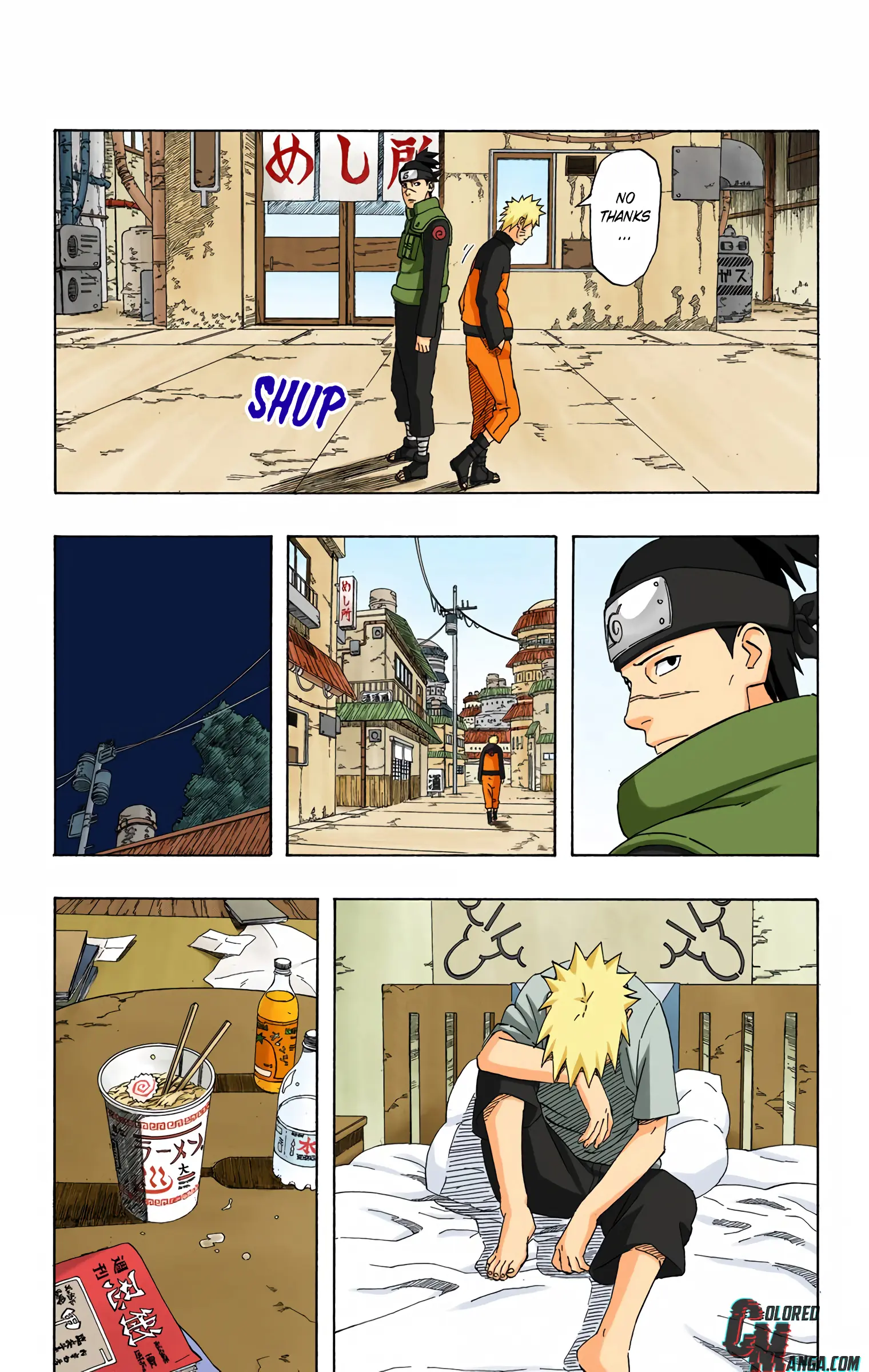 Naruto Colored Manga Online, chapter 405, page 9