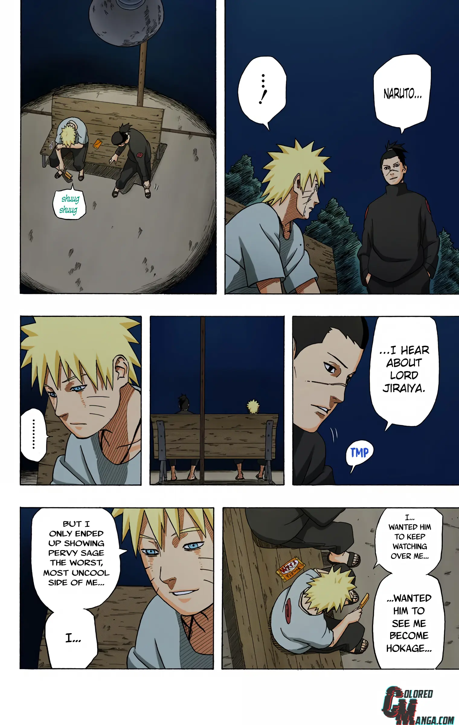 Naruto Colored Manga Online, chapter 405, page 12