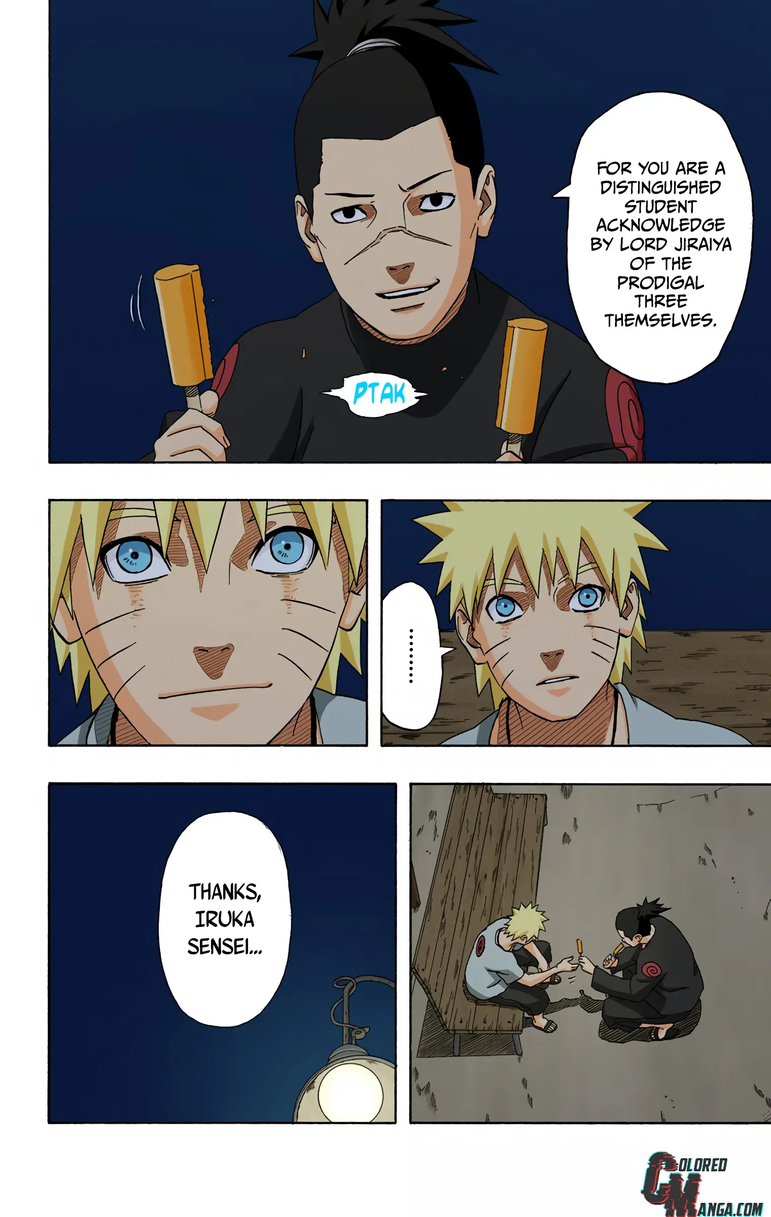 Naruto Colored Manga Online, chapter 405, page 14