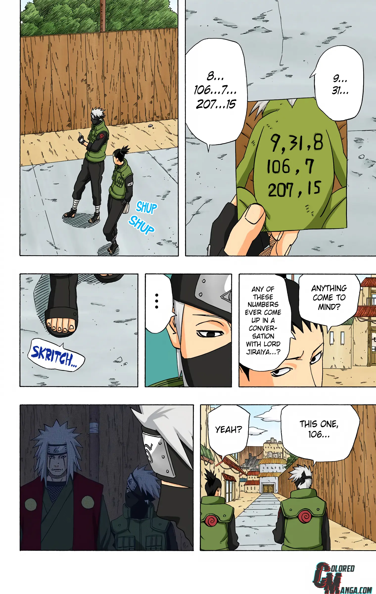 Naruto Colored Manga Online, chapter 406, page 8
