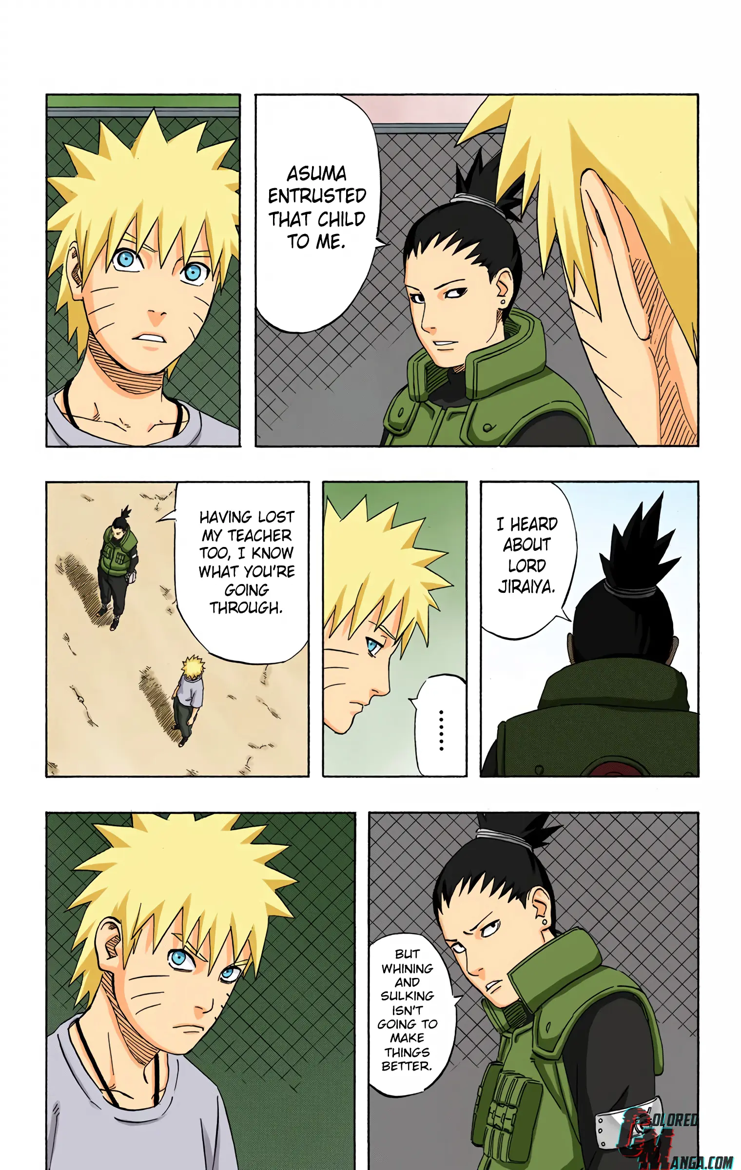 Naruto Colored Manga Online, chapter 406, page 15
