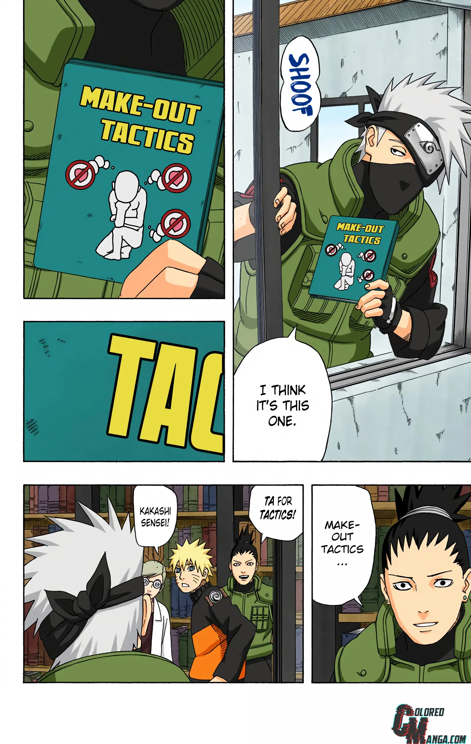Naruto Colored Manga Online, chapter 407, page 8