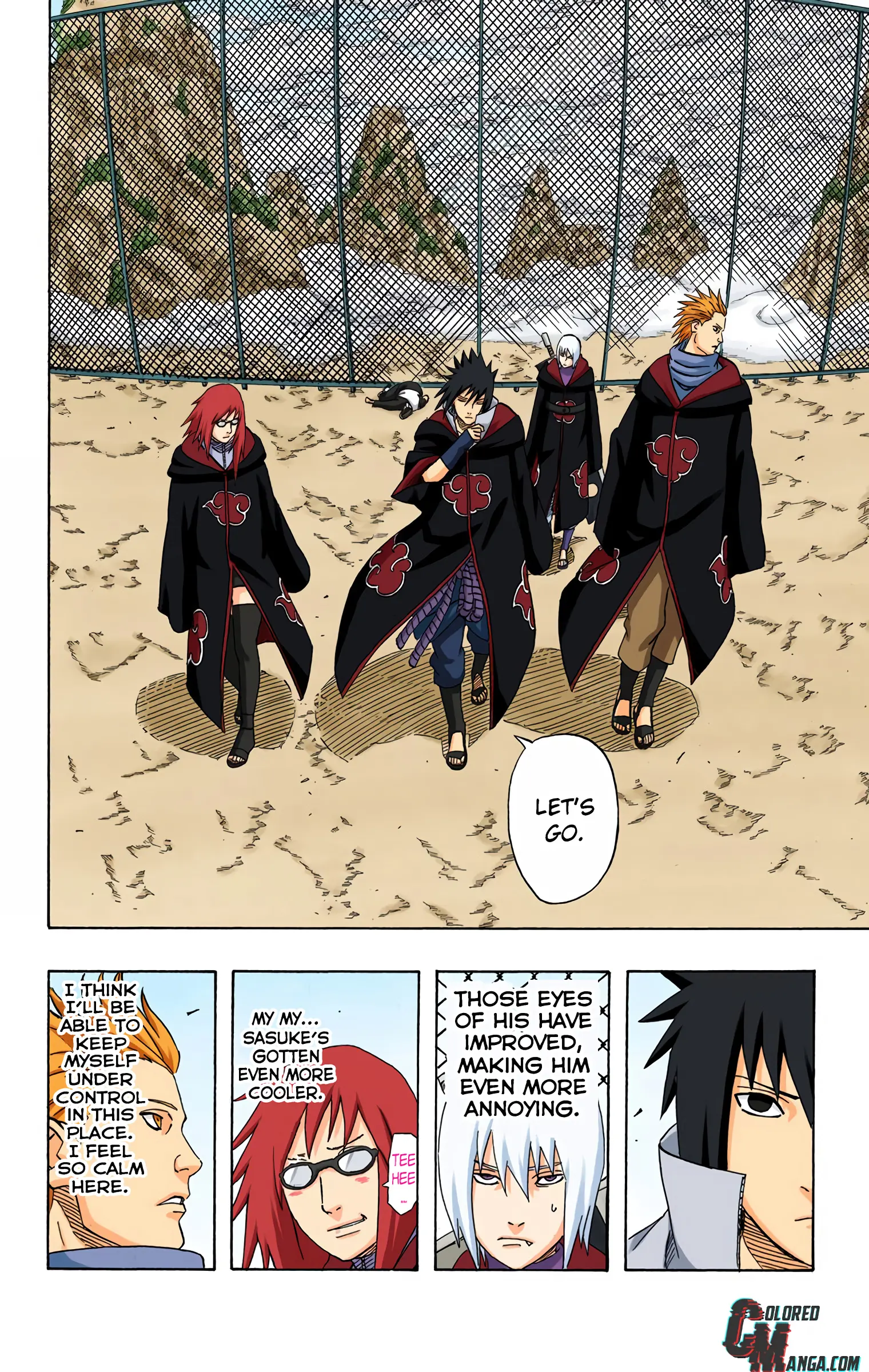 Naruto Colored Manga Online, chapter 408, page 6