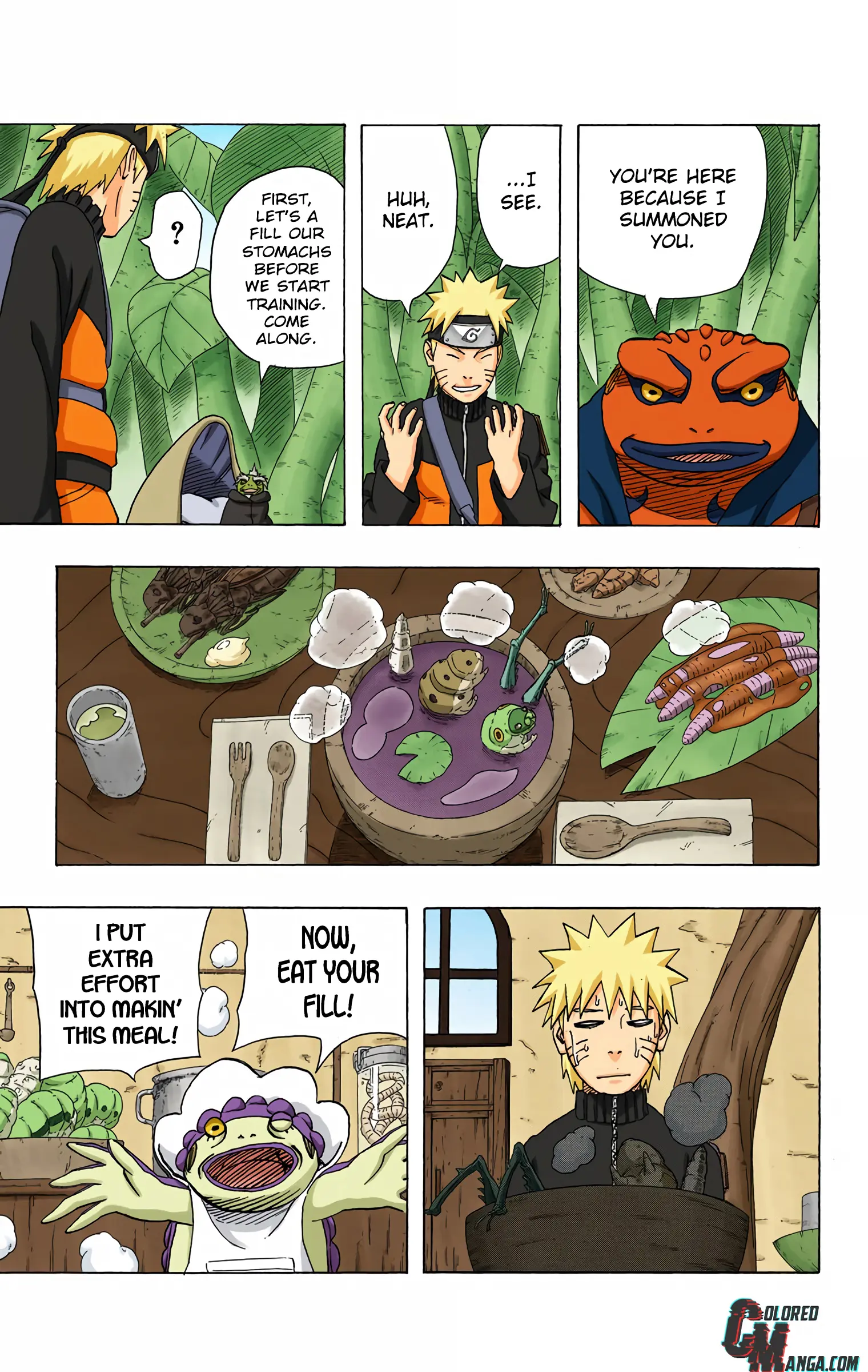 Naruto Colored Manga Online, chapter 409, page 9