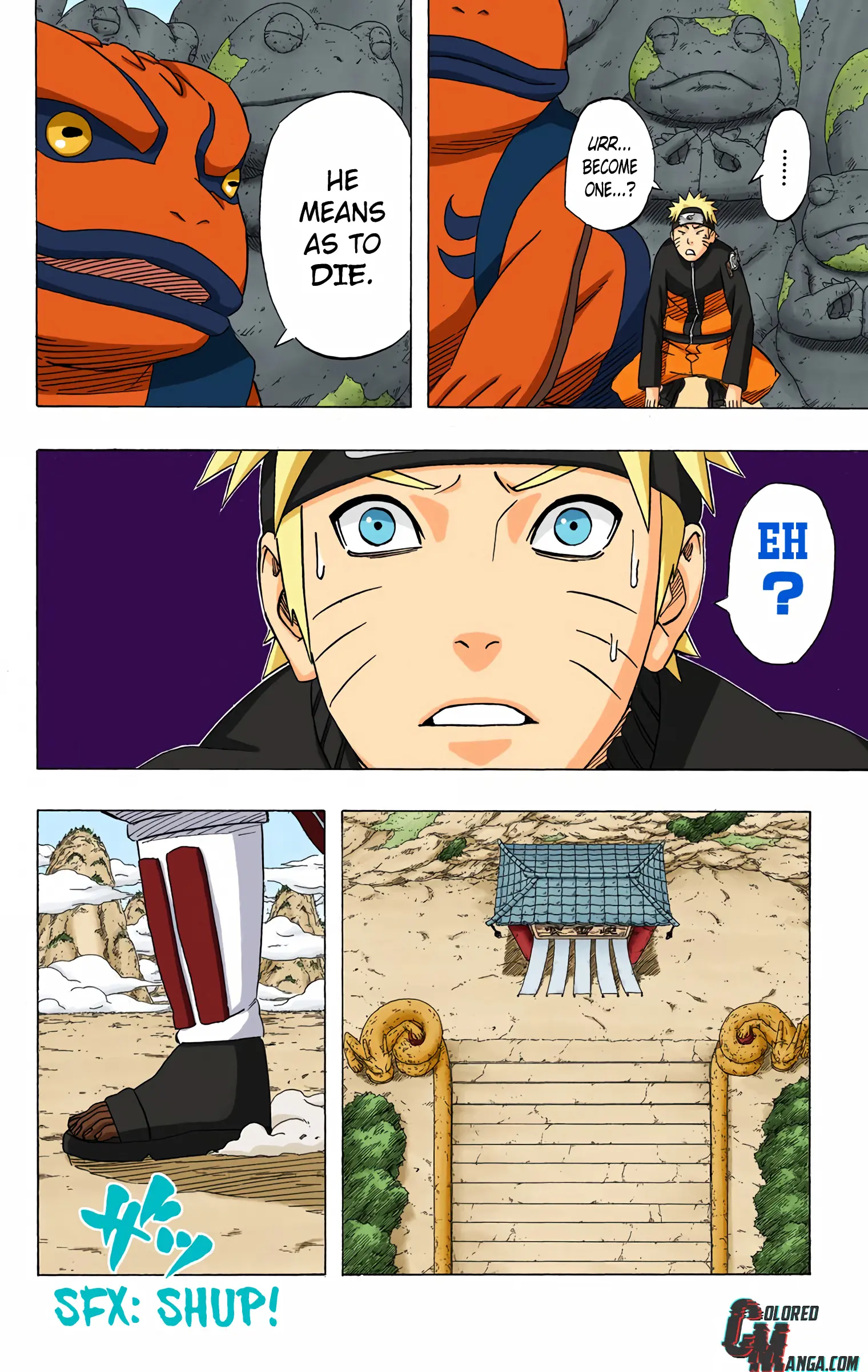Naruto Colored Manga Online, chapter 409, page 16