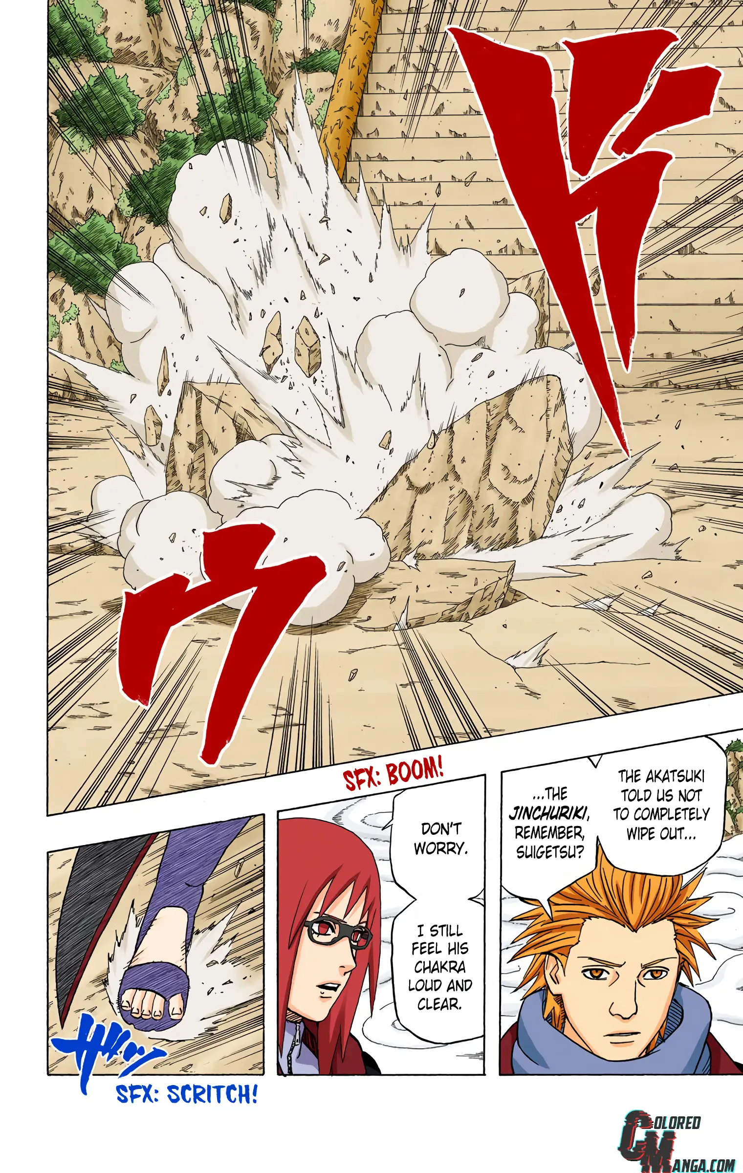 Naruto Colored Manga Online, chapter 410, page 5