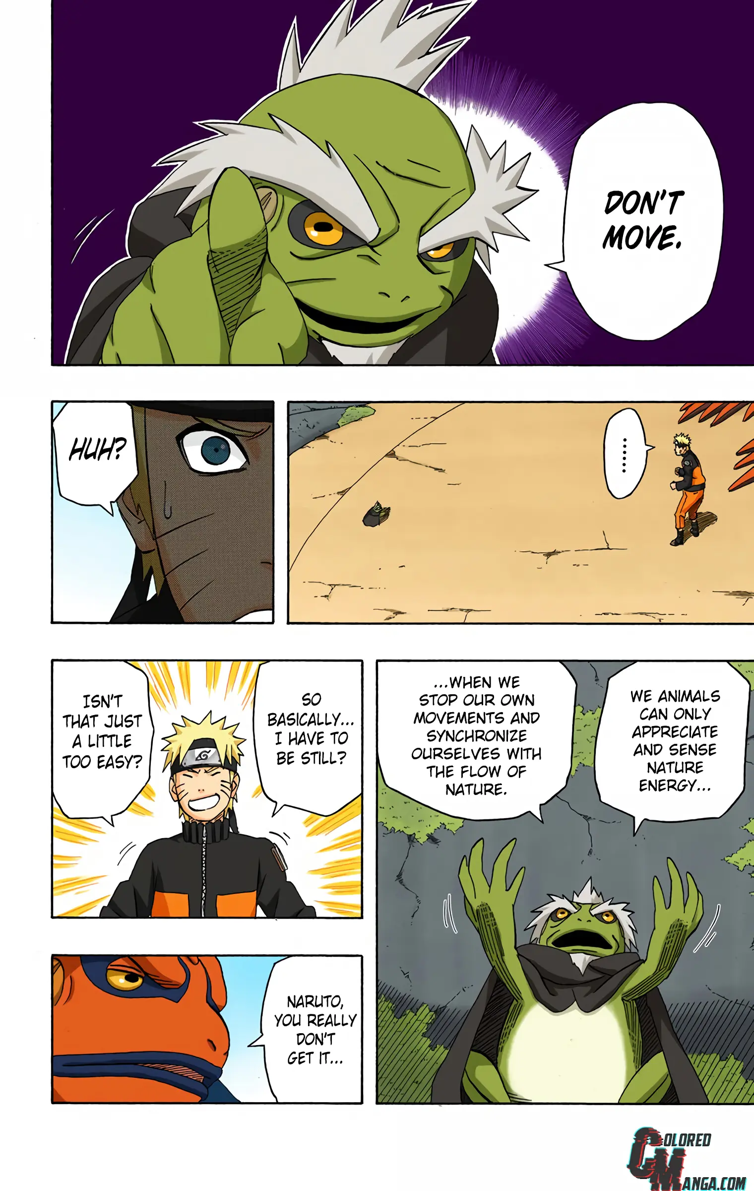 Naruto Colored Manga Online, chapter 410, page 9