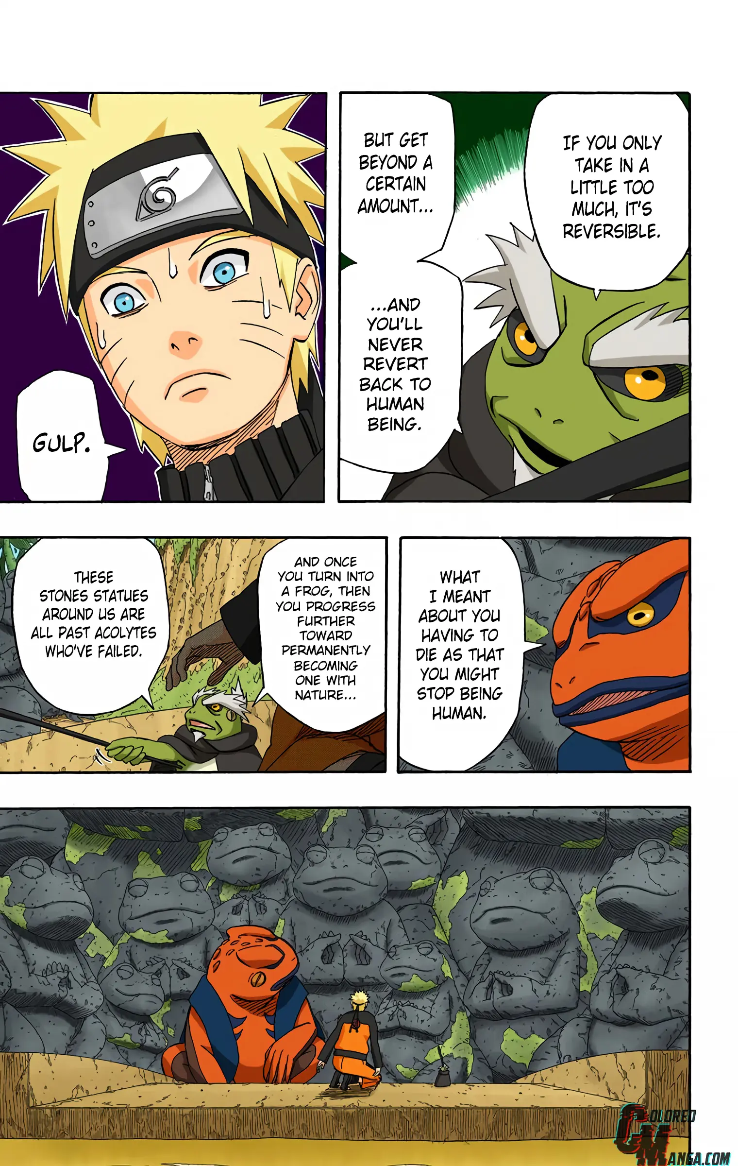 Naruto Colored Manga Online, chapter 410, page 16