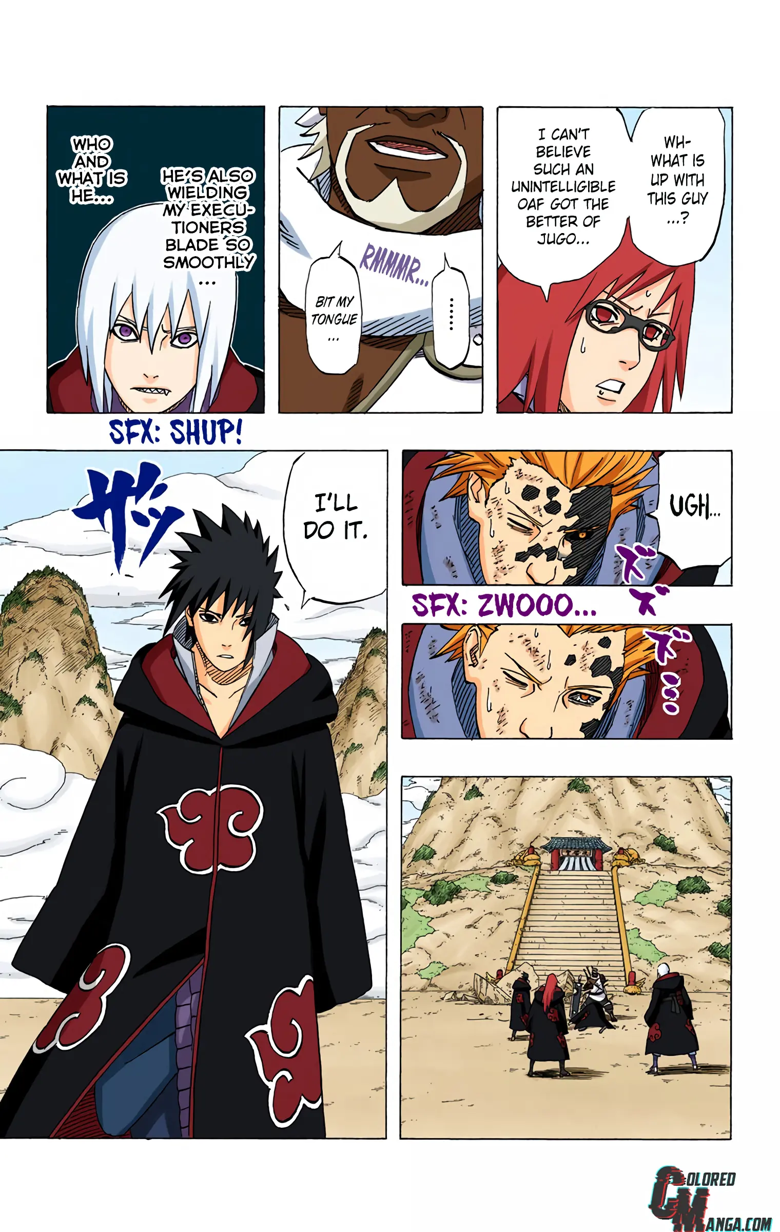Naruto Colored Manga Online, chapter 410, page 20