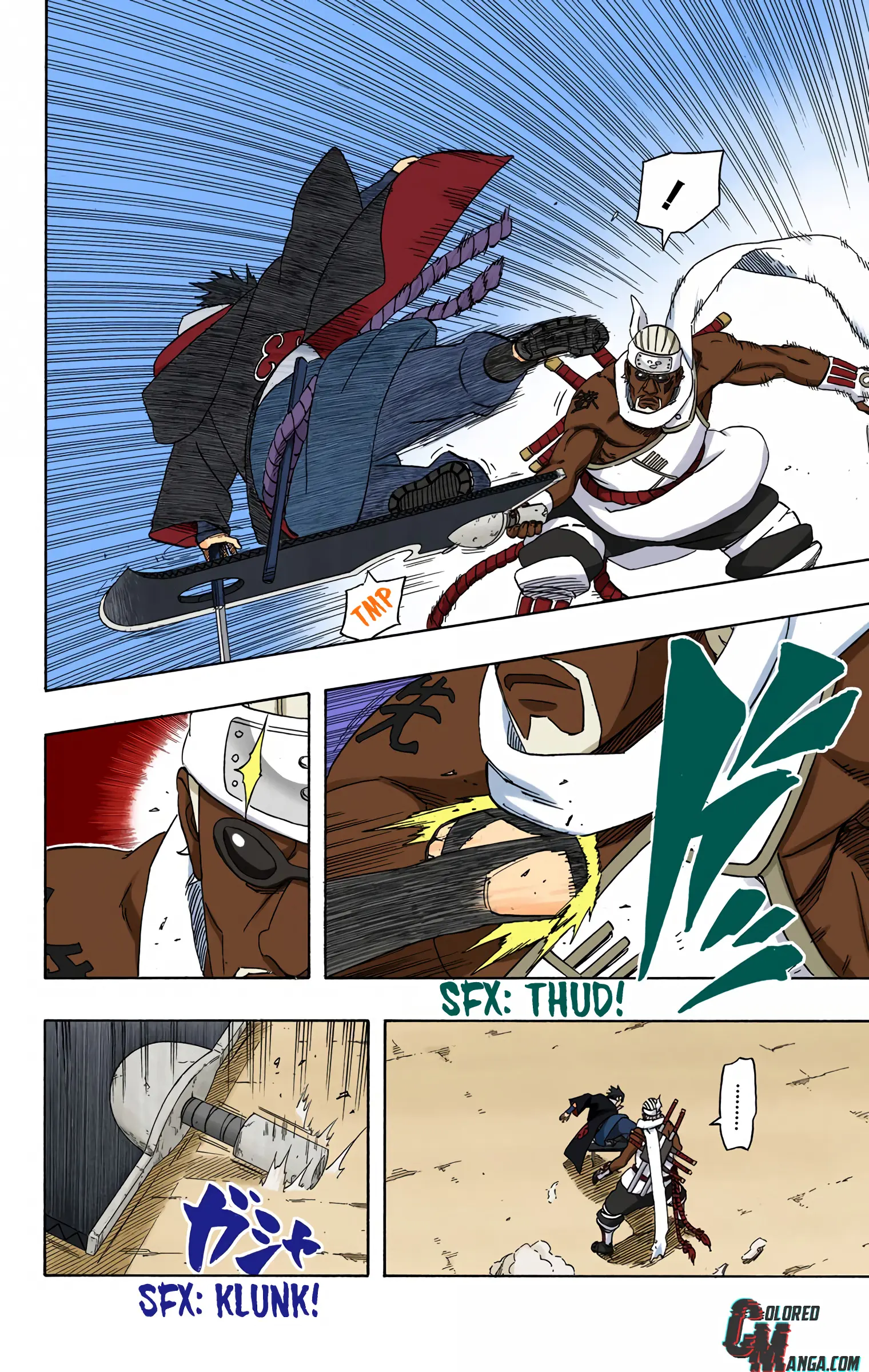 Naruto Colored Manga Online, chapter 411, page 9