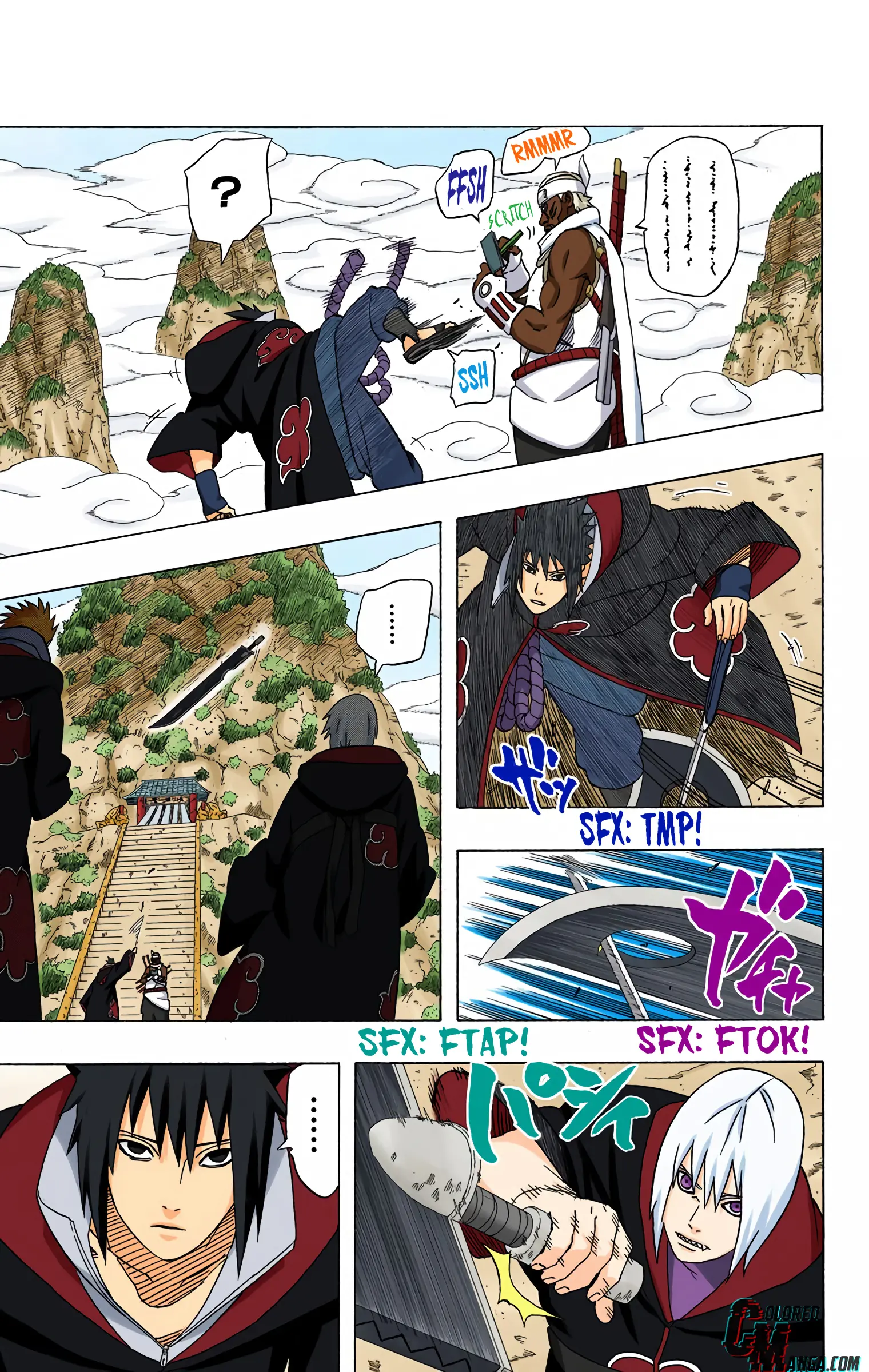 Naruto Colored Manga Online, chapter 411, page 10