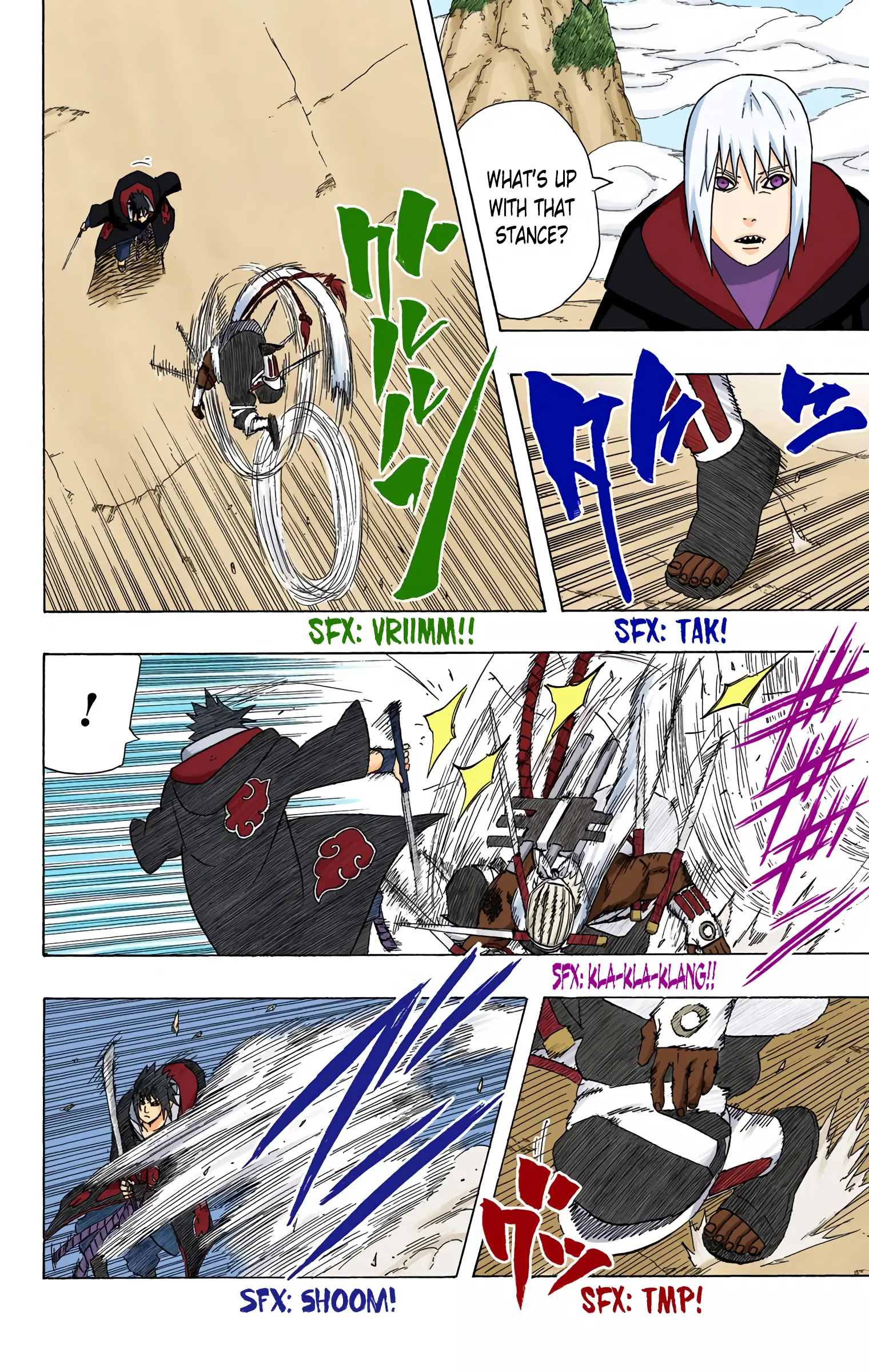 Naruto Colored Manga Online, chapter 411, page 13