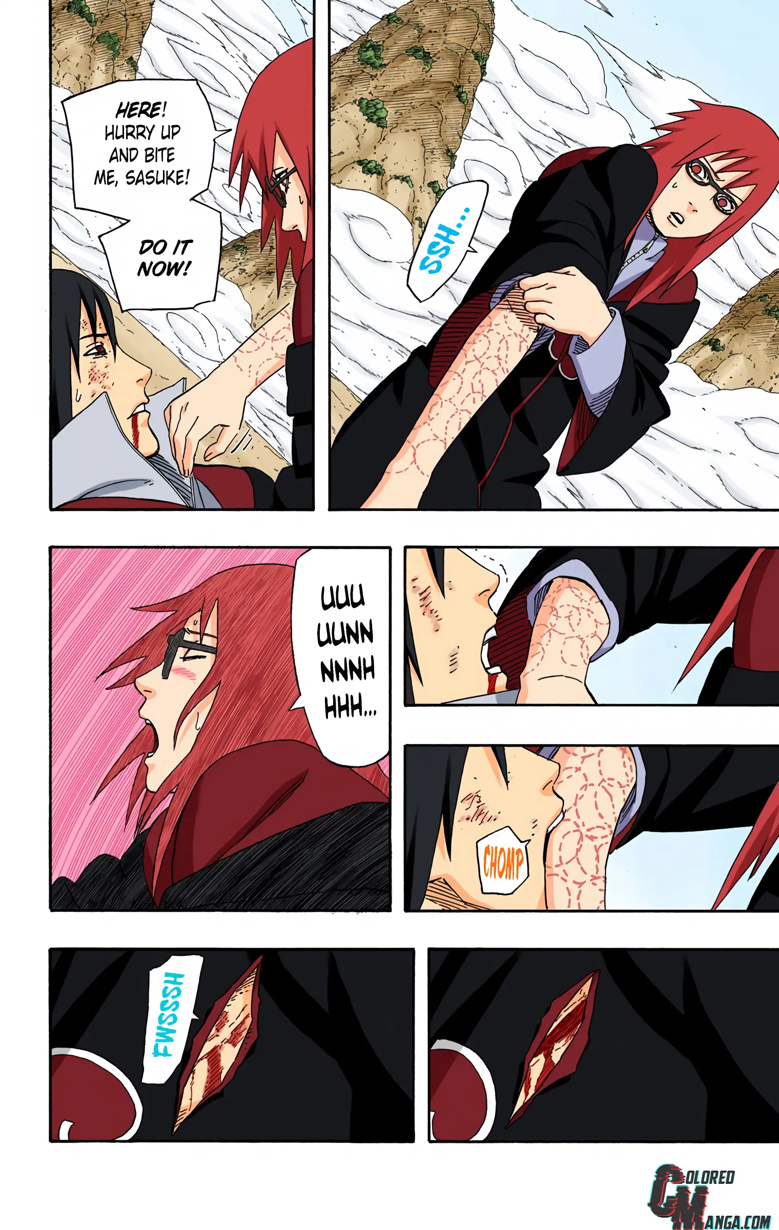 Naruto Colored Manga Online, chapter 412, page 6