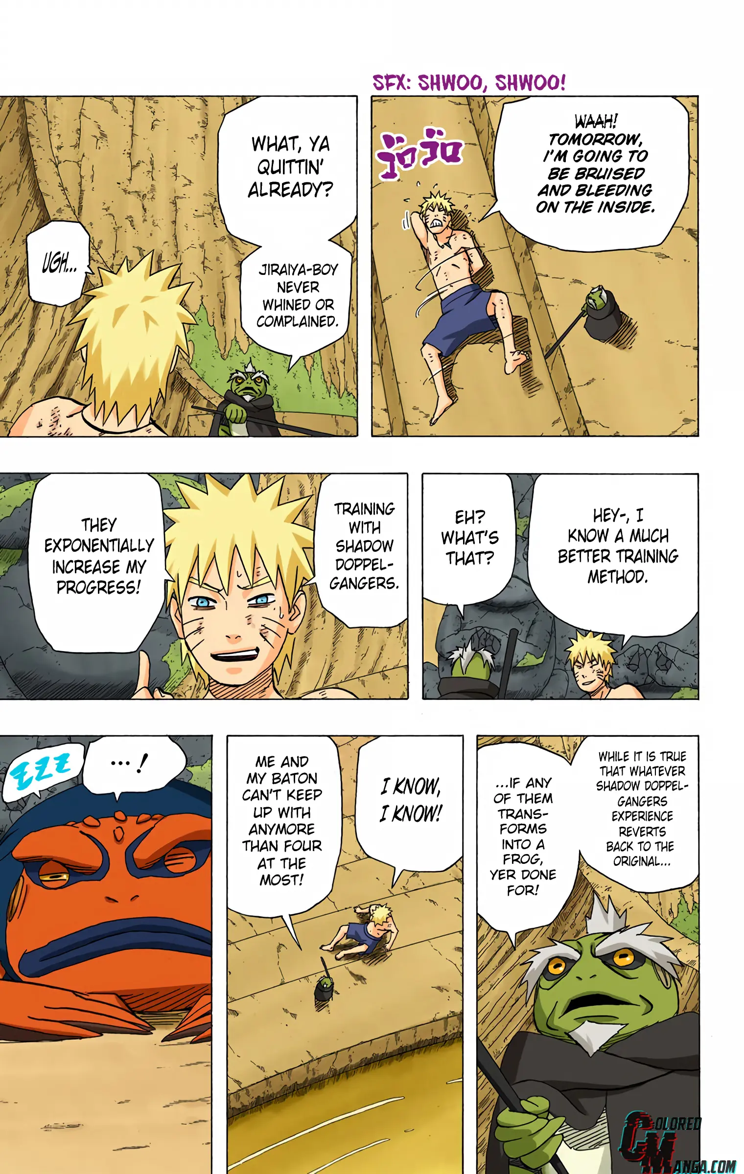 Naruto Colored Manga Online, chapter 412, page 9