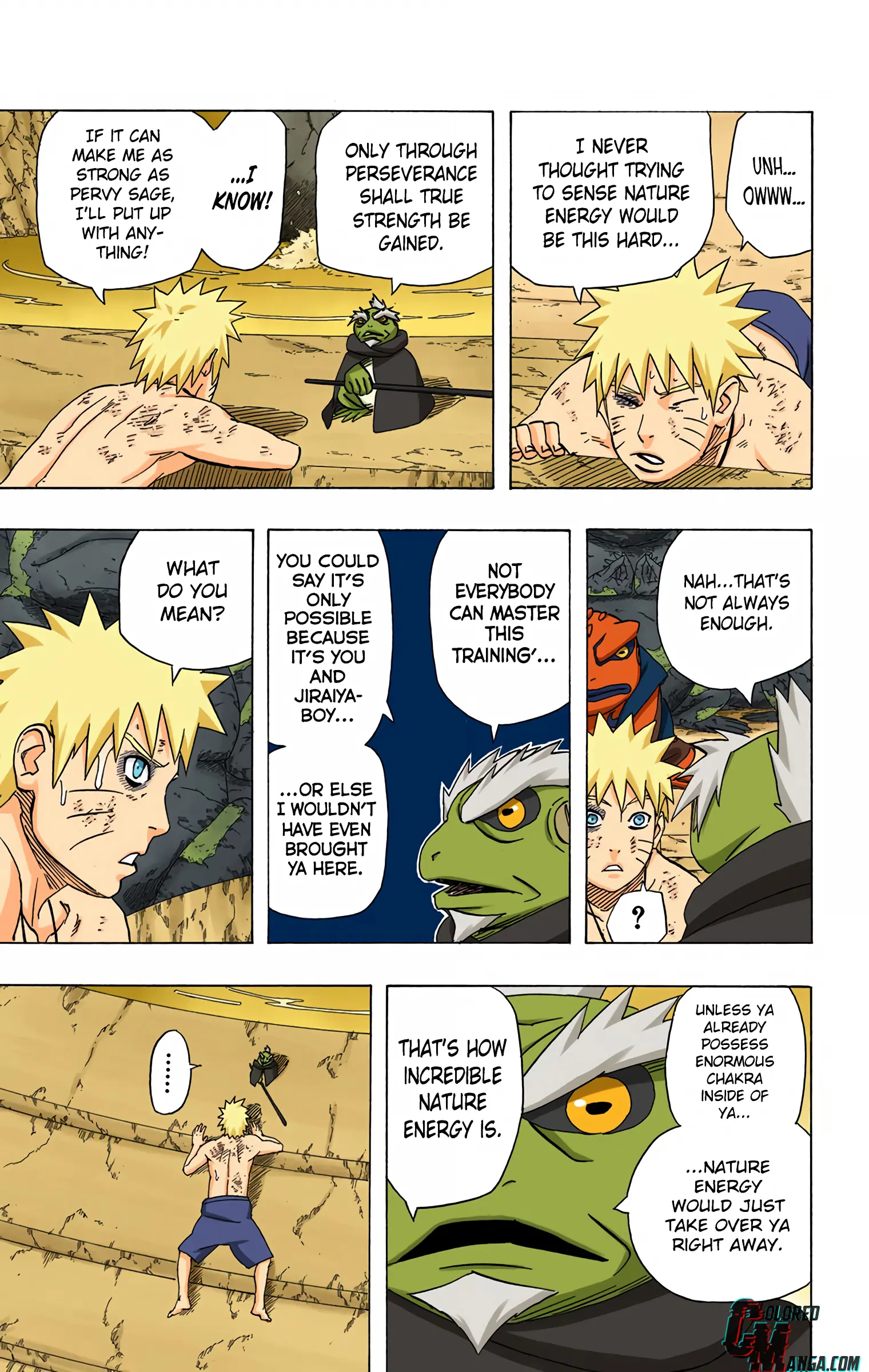 Naruto Colored Manga Online, chapter 412, page 11