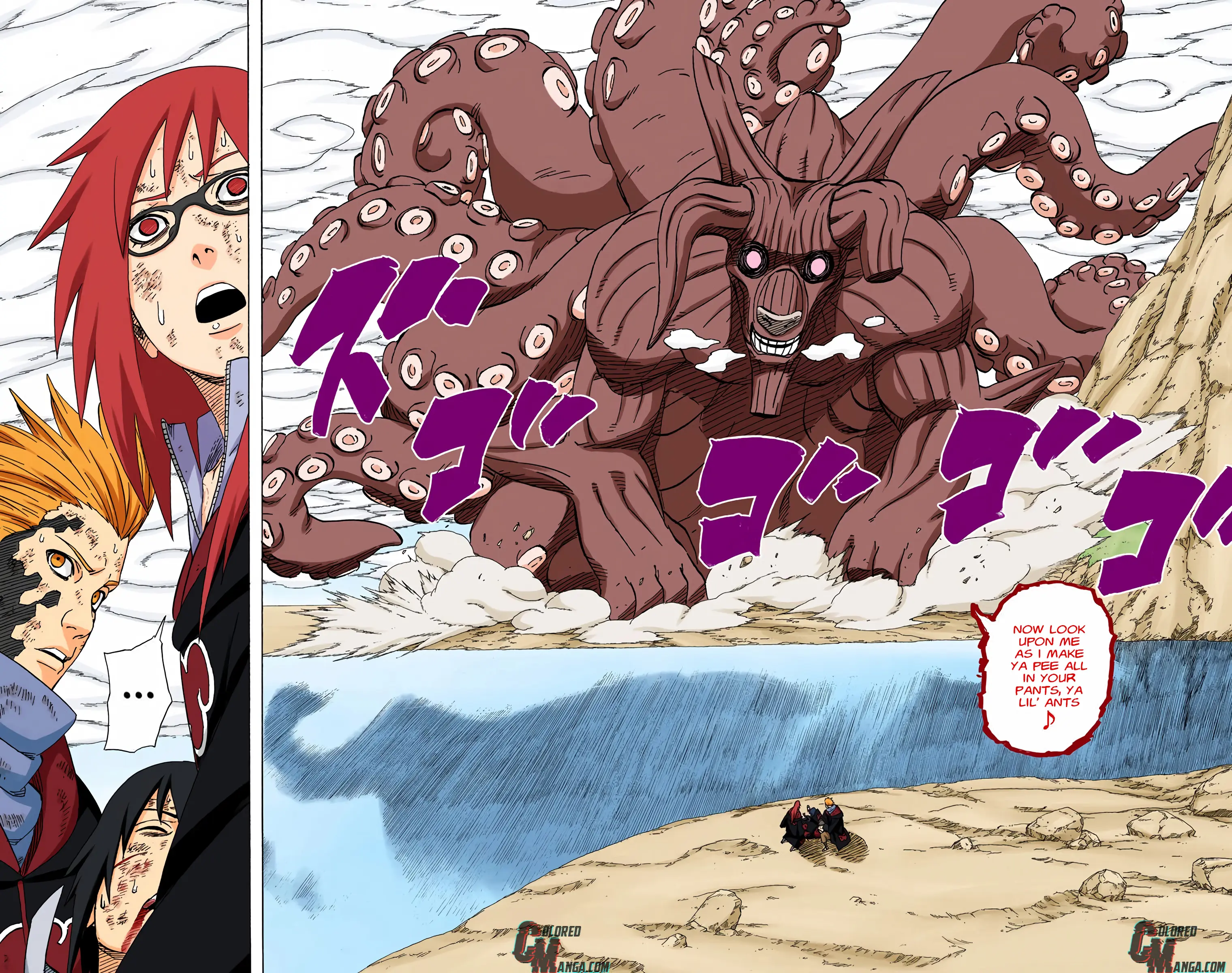 Naruto Colored Manga Online, chapter 413, page 21
