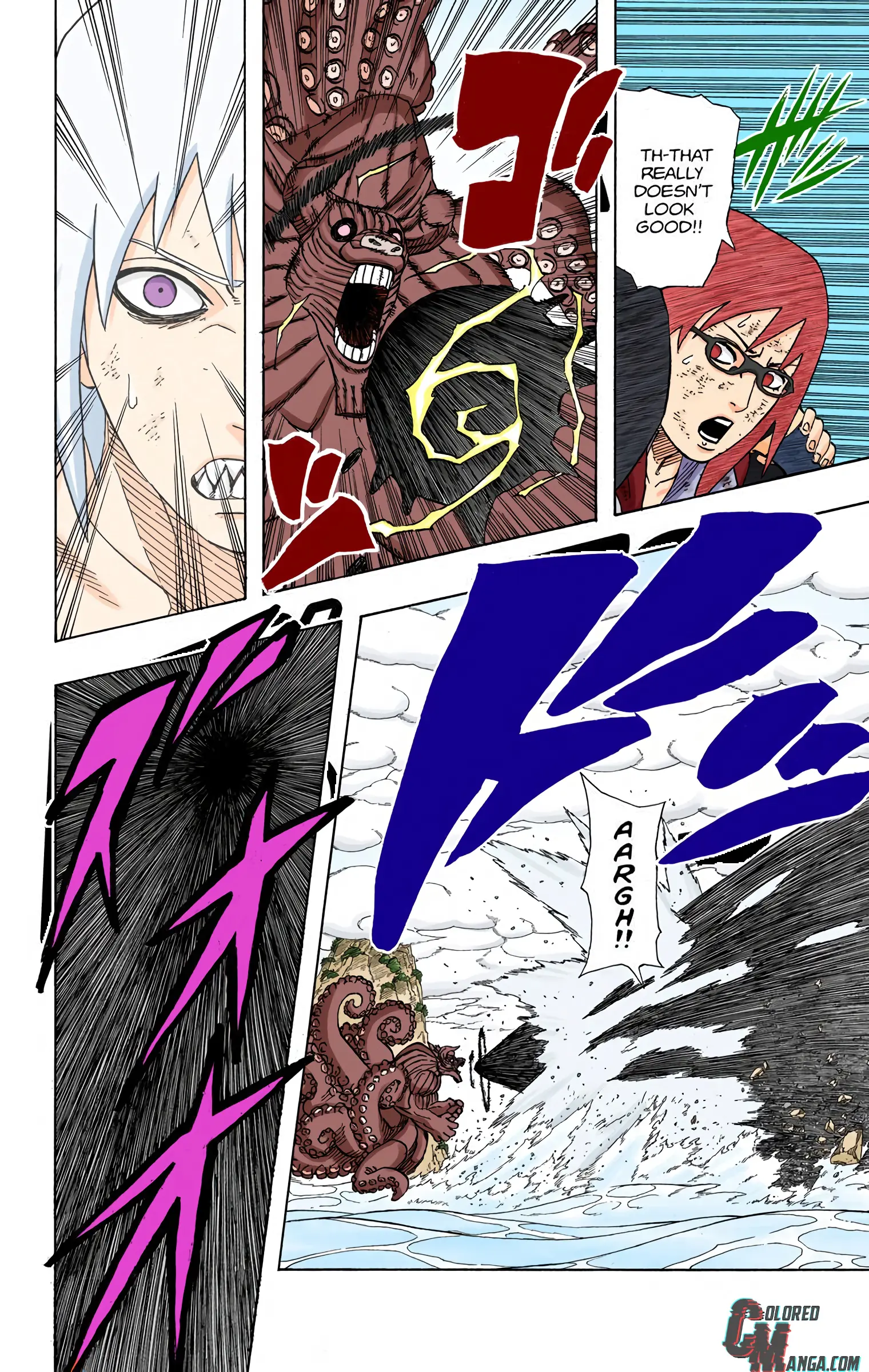 Naruto Colored Manga Online, chapter 414, page 6