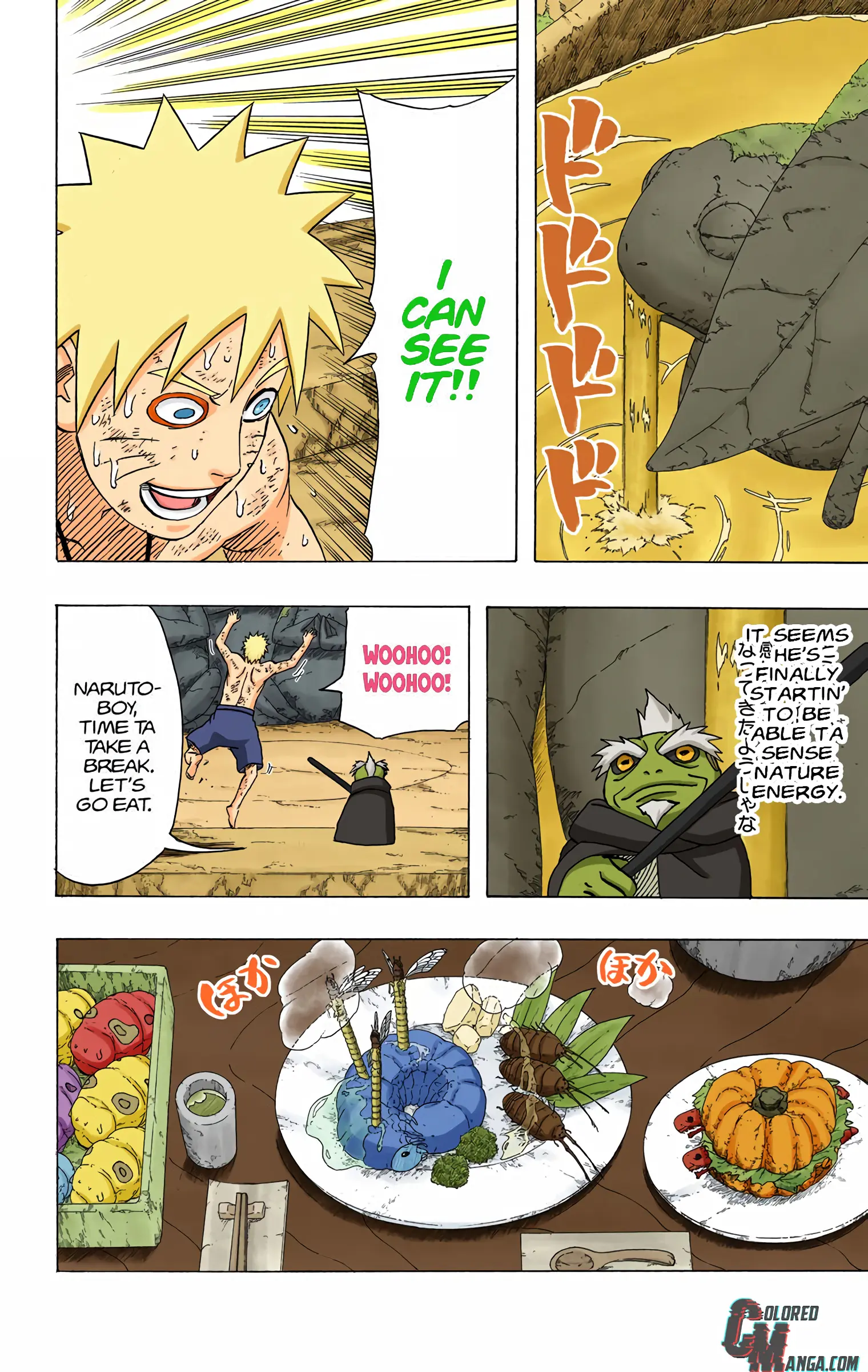 Naruto Colored Manga Online, chapter 414, page 8