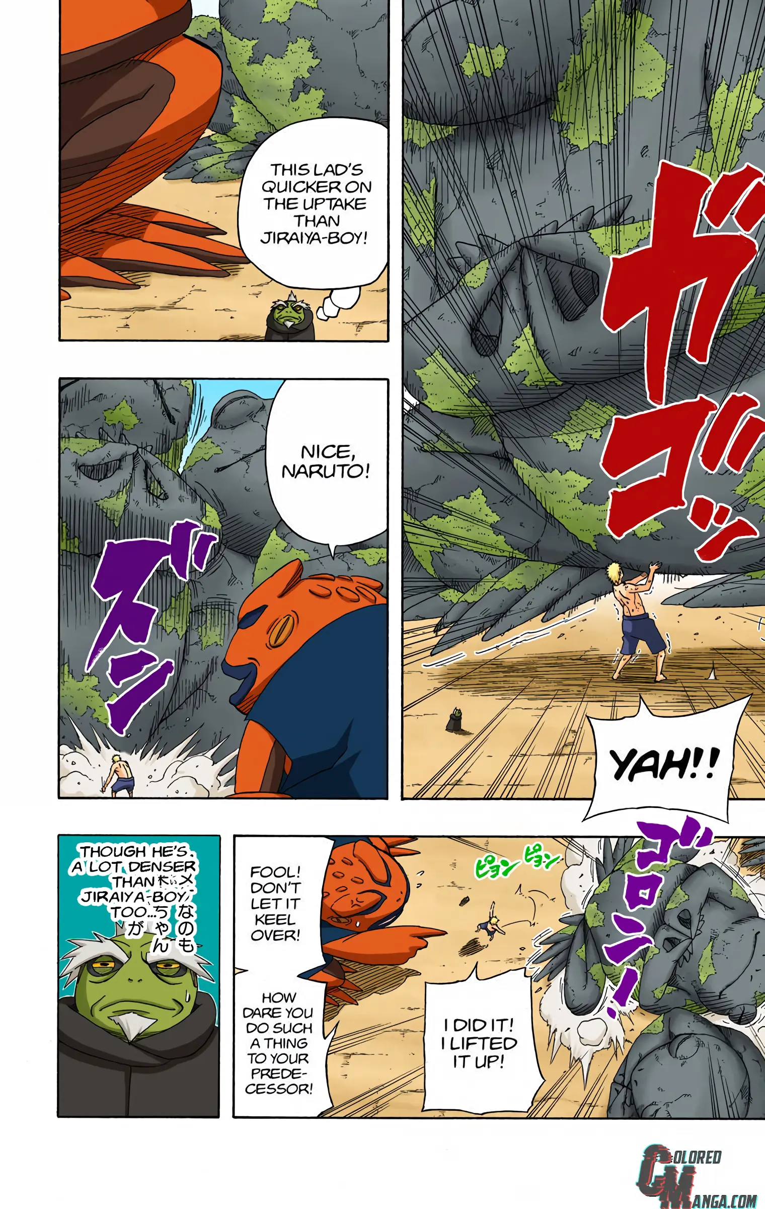 Naruto Colored Manga Online, chapter 414, page 12