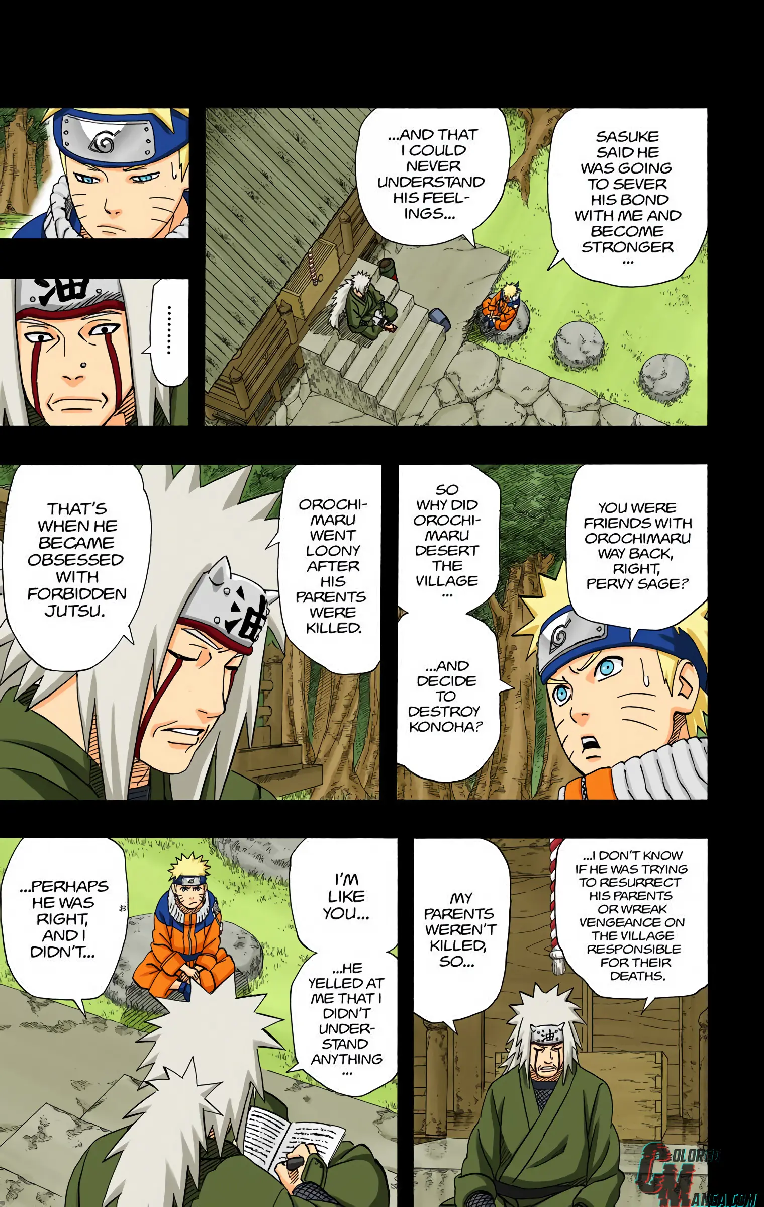 Naruto Colored Manga Online, chapter 416, page 7