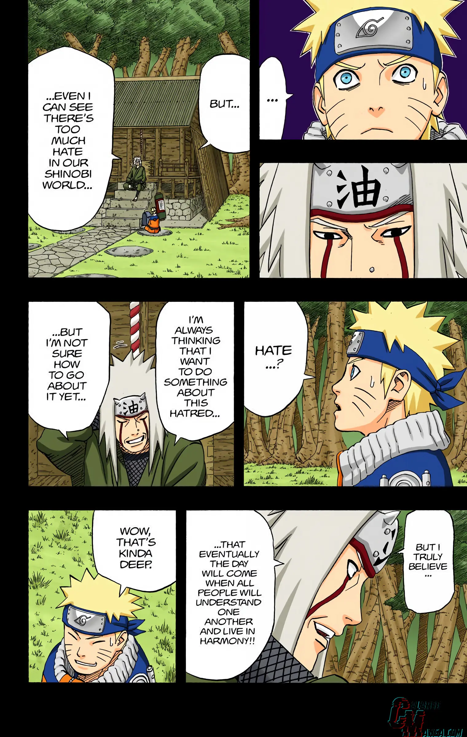 Naruto Colored Manga Online, chapter 416, page 8