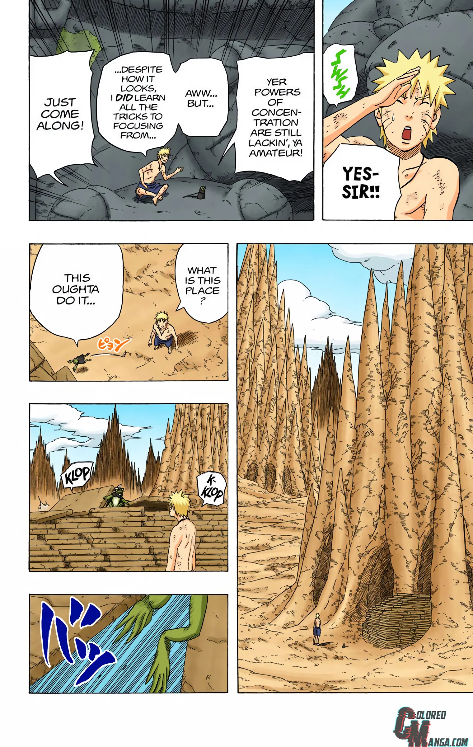 Naruto Colored Manga Online, chapter 417, page 4