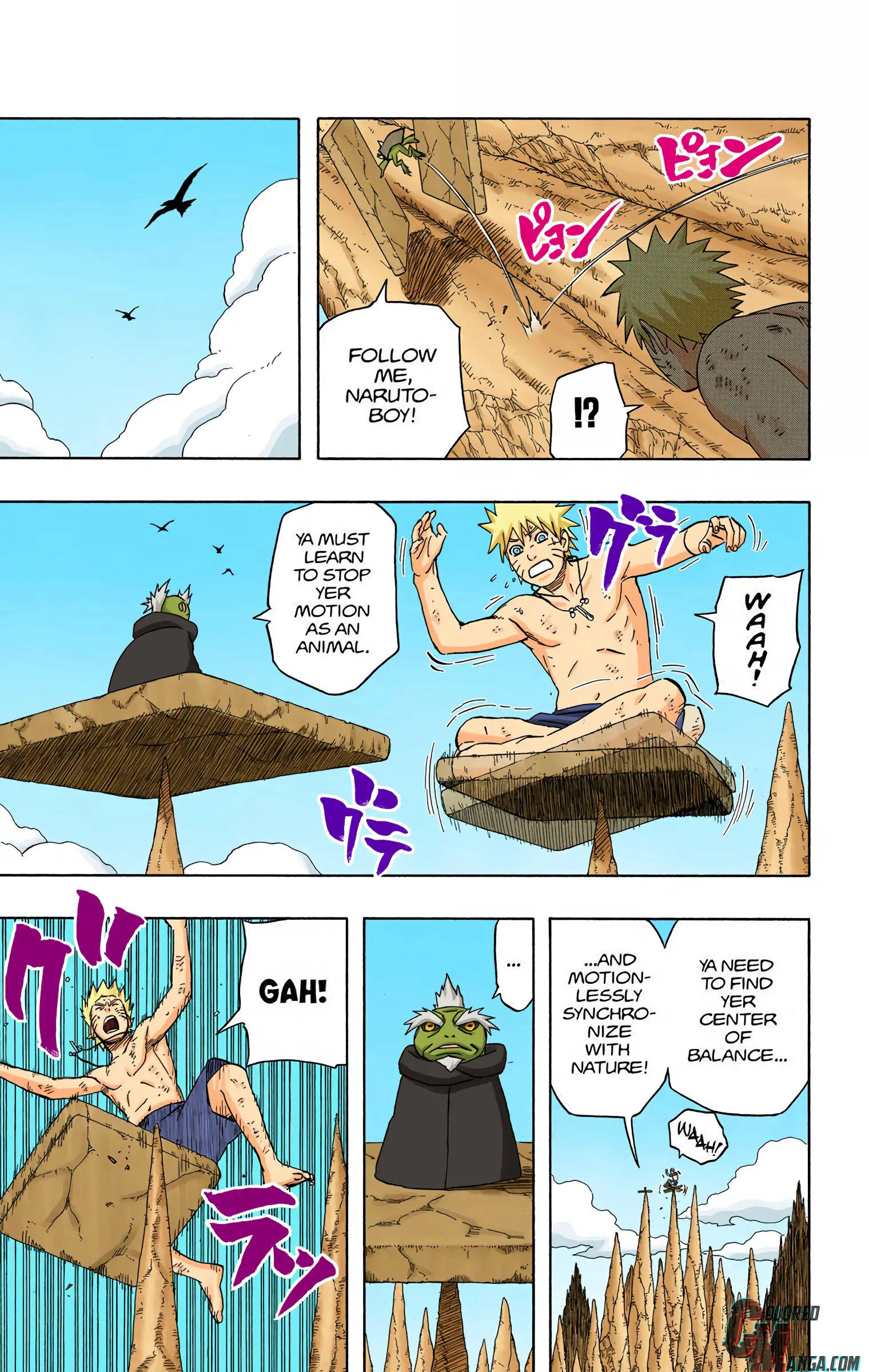 Naruto Colored Manga Online, chapter 417, page 5