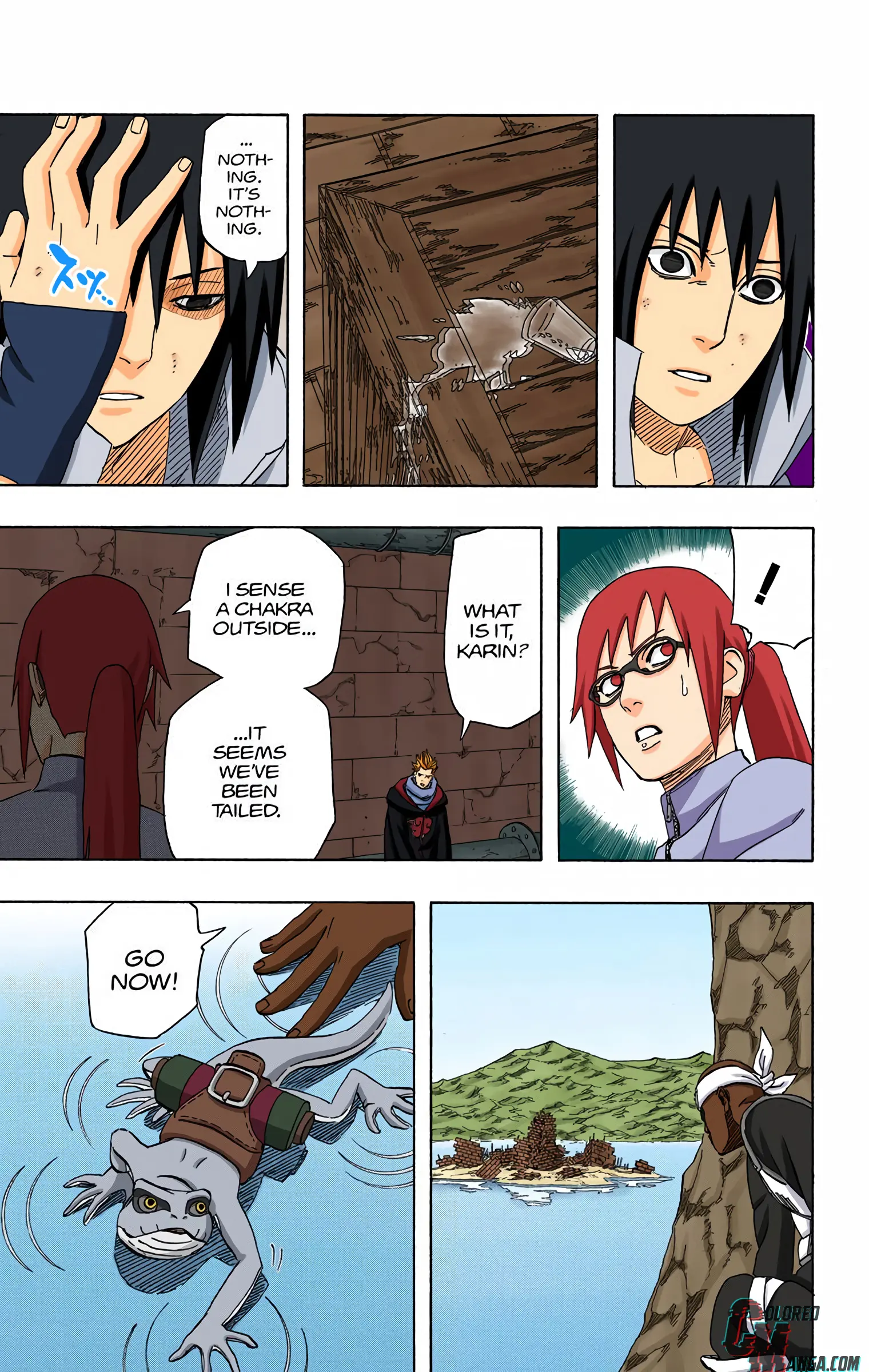 Naruto Colored Manga Online, chapter 417, page 9