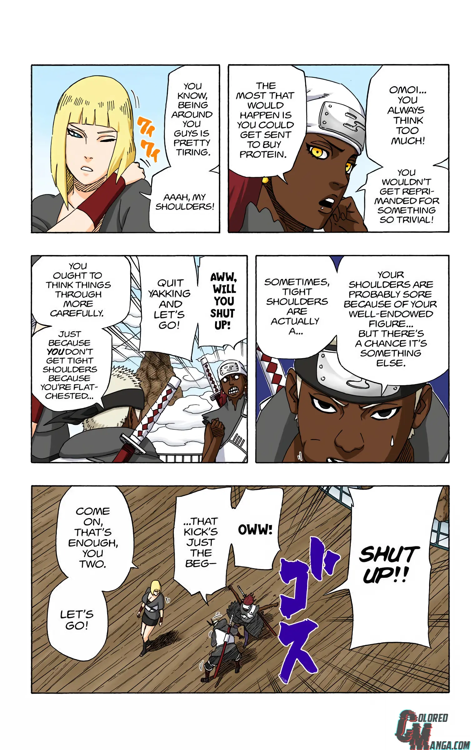Naruto Colored Manga Online, chapter 417, page 17