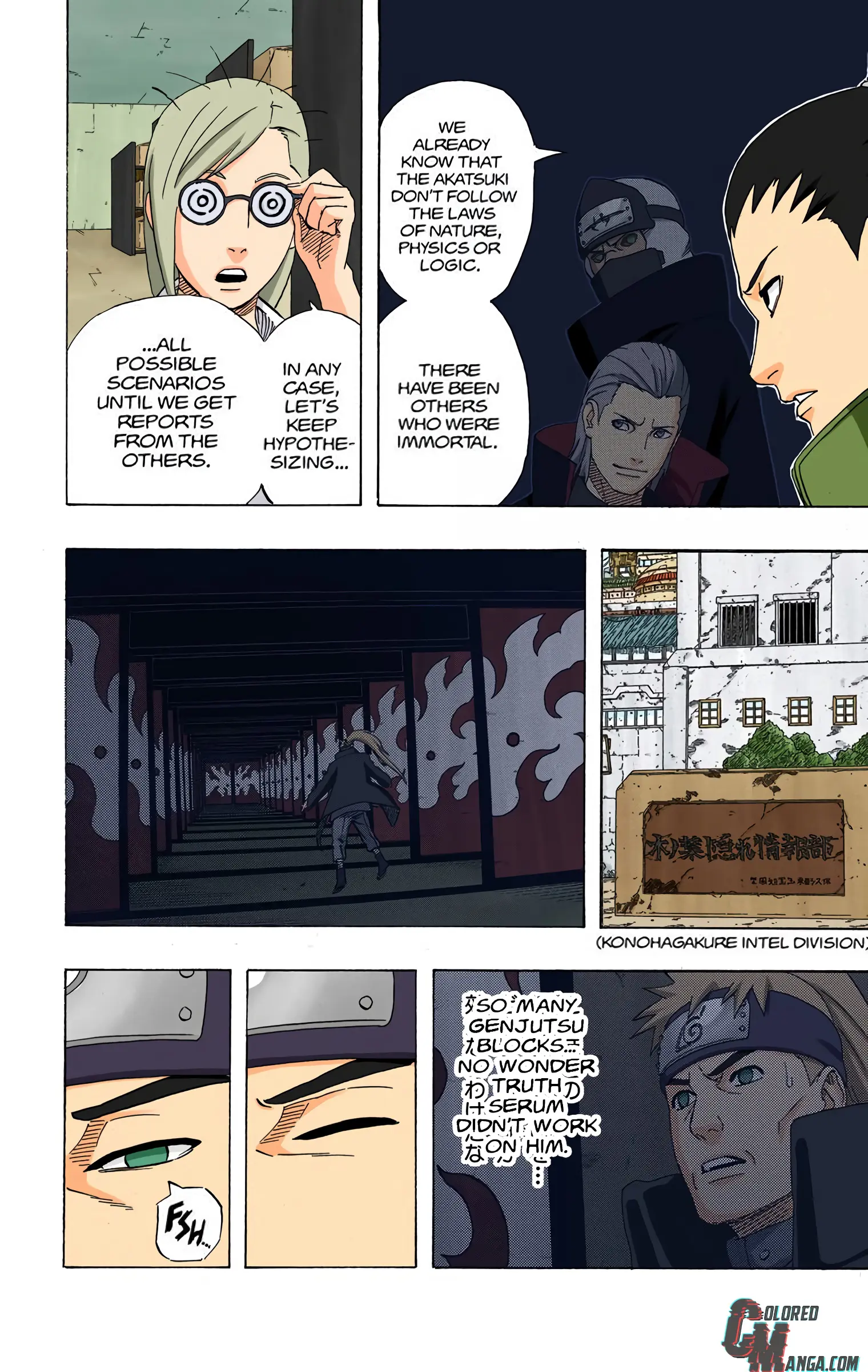 Naruto Colored Manga Online, chapter 418, page 12