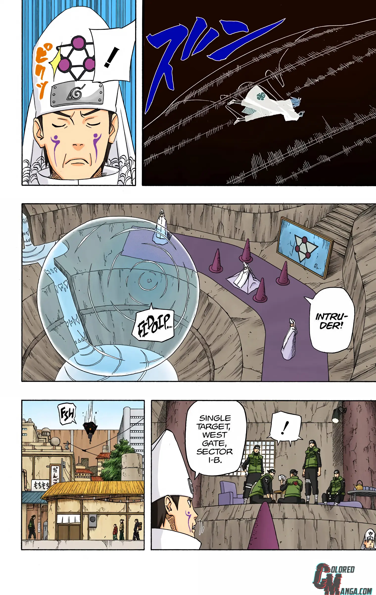 Naruto Colored Manga Online, chapter 419, page 4