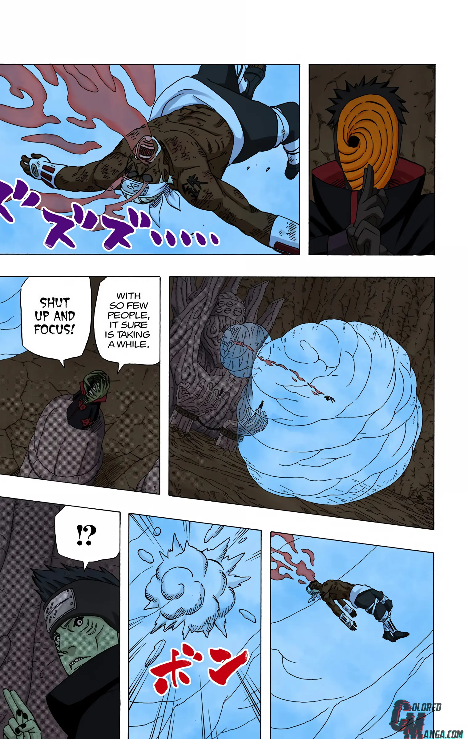 Naruto Colored Manga Online, chapter 419, page 11
