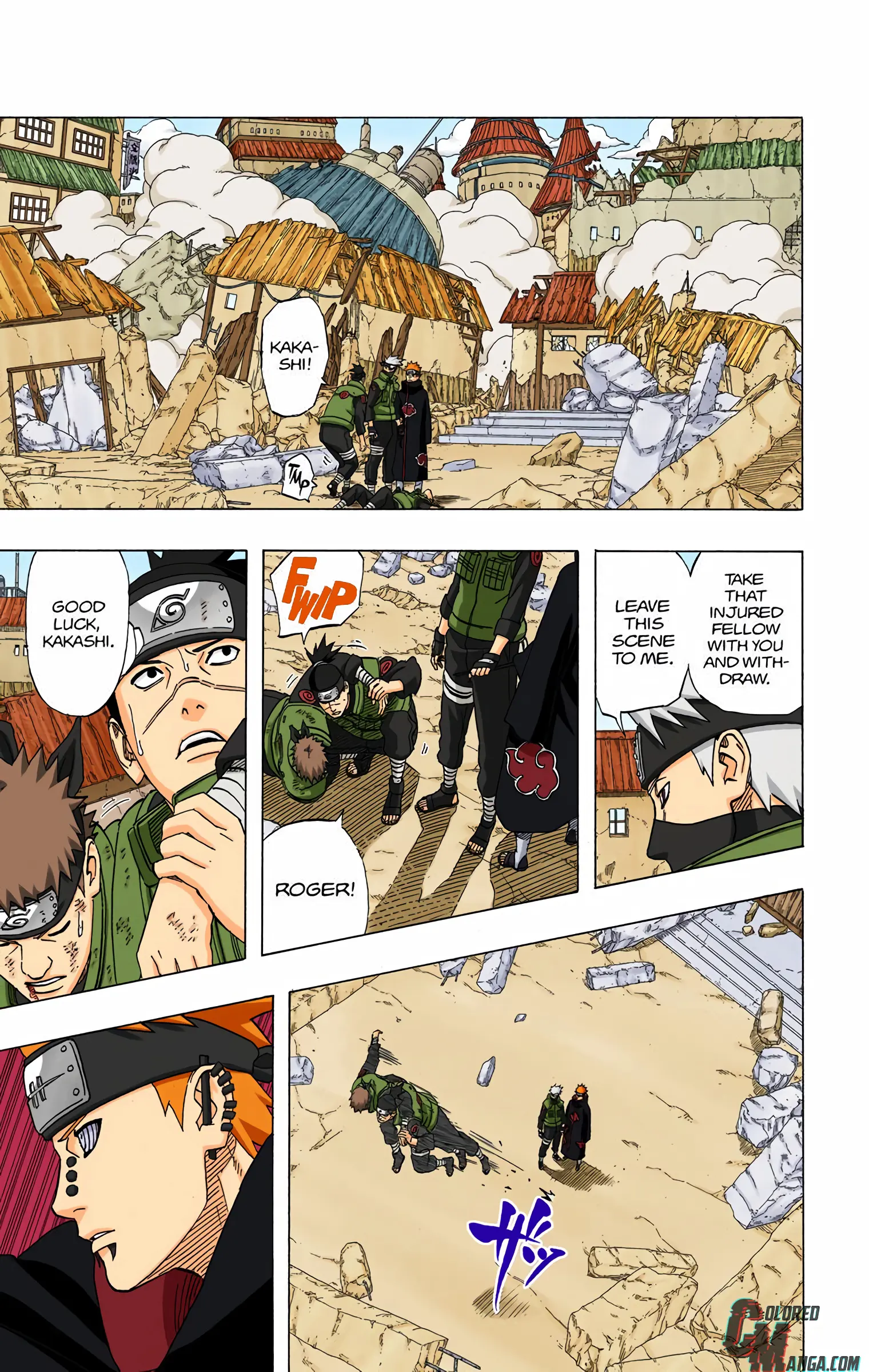 Naruto Colored Manga Online, chapter 420, page 7