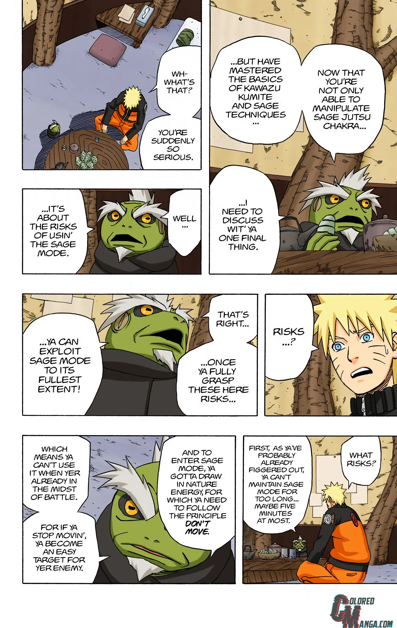 Naruto Colored Manga Online, chapter 420, page 12