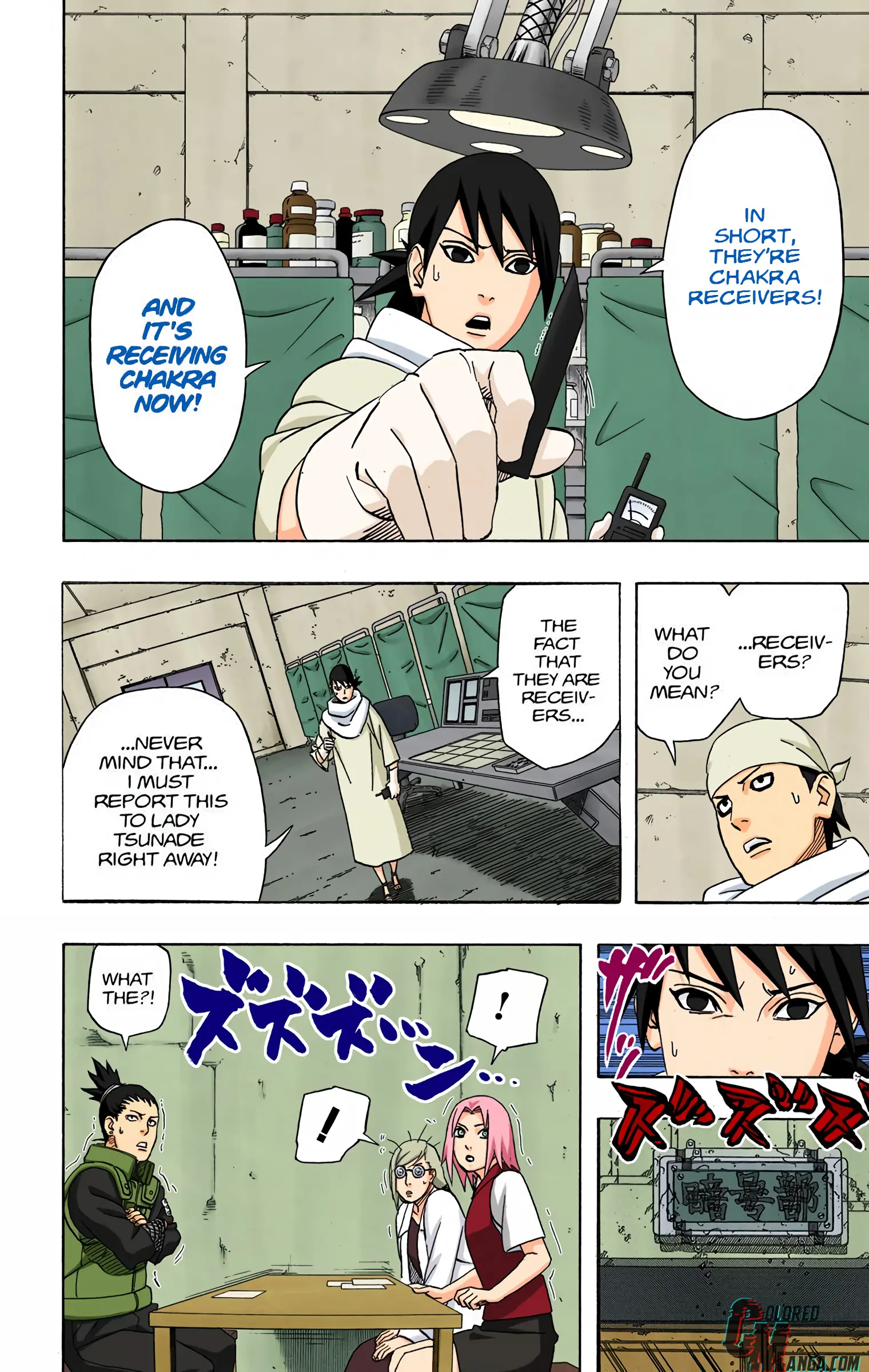 Naruto Colored Manga Online, chapter 420, page 16