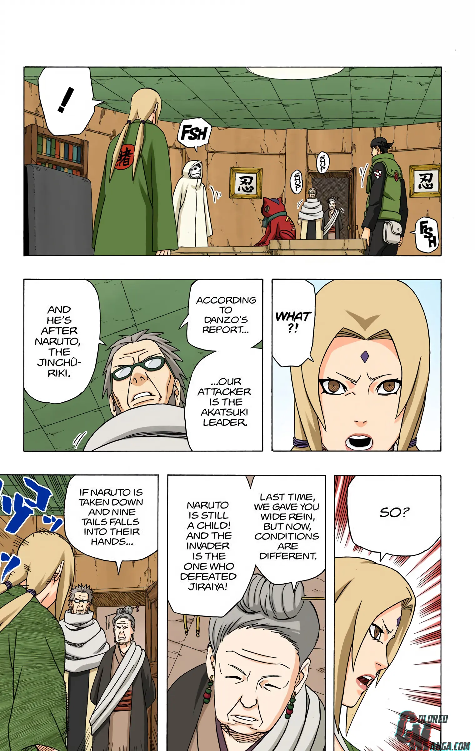 Naruto Colored Manga Online, chapter 421, page 5