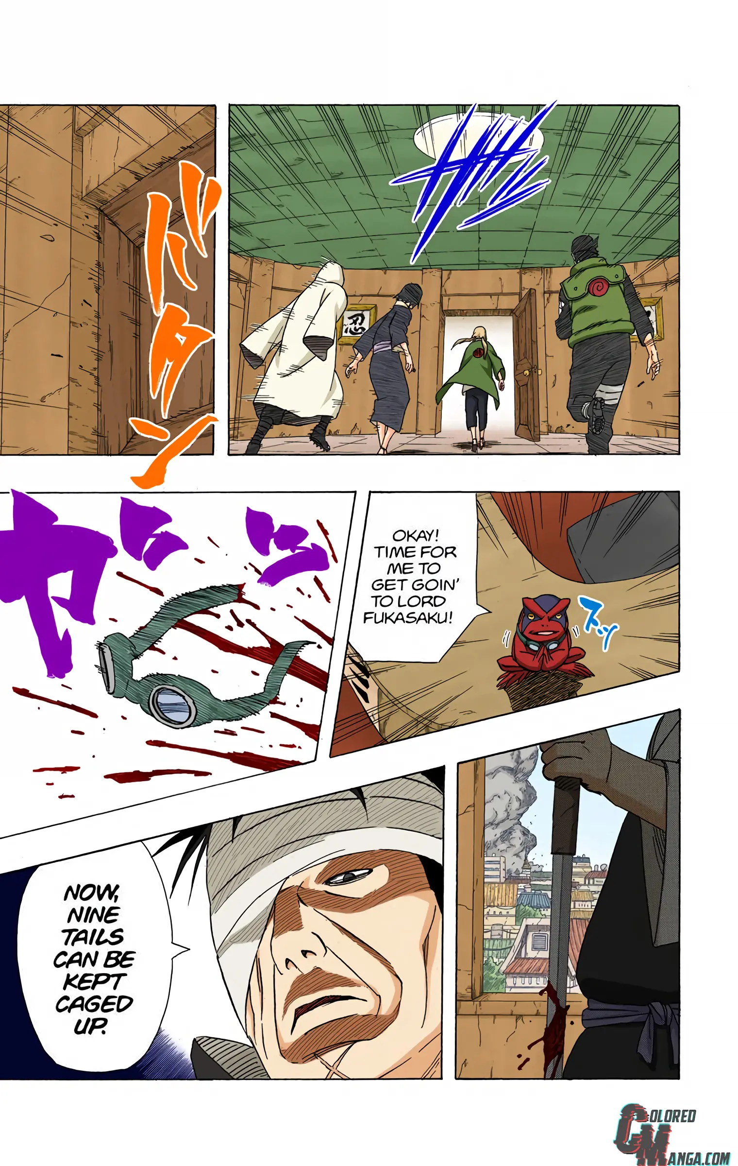 Naruto Colored Manga Online, chapter 421, page 17
