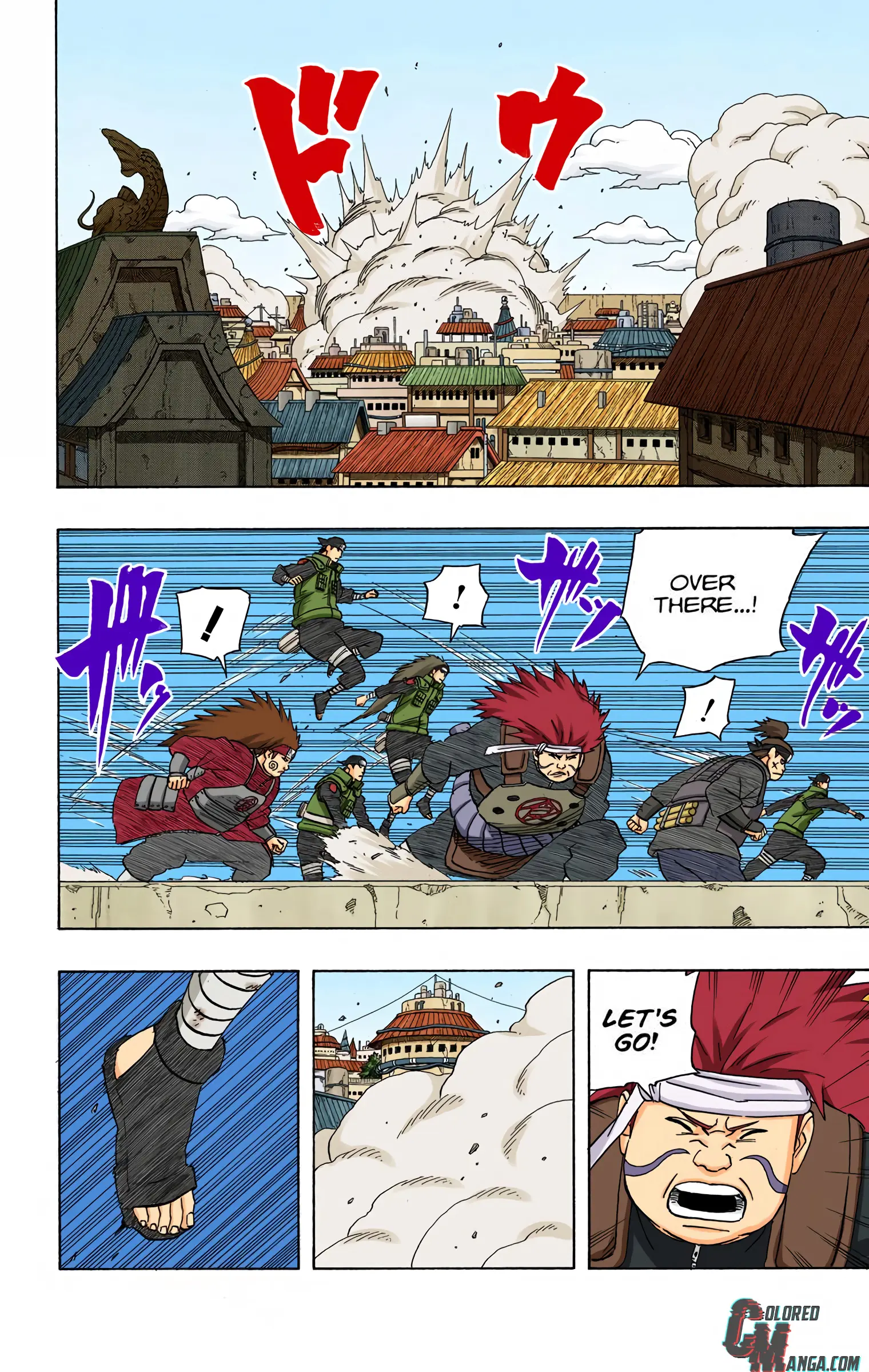 Naruto Colored Manga Online, chapter 422, page 7