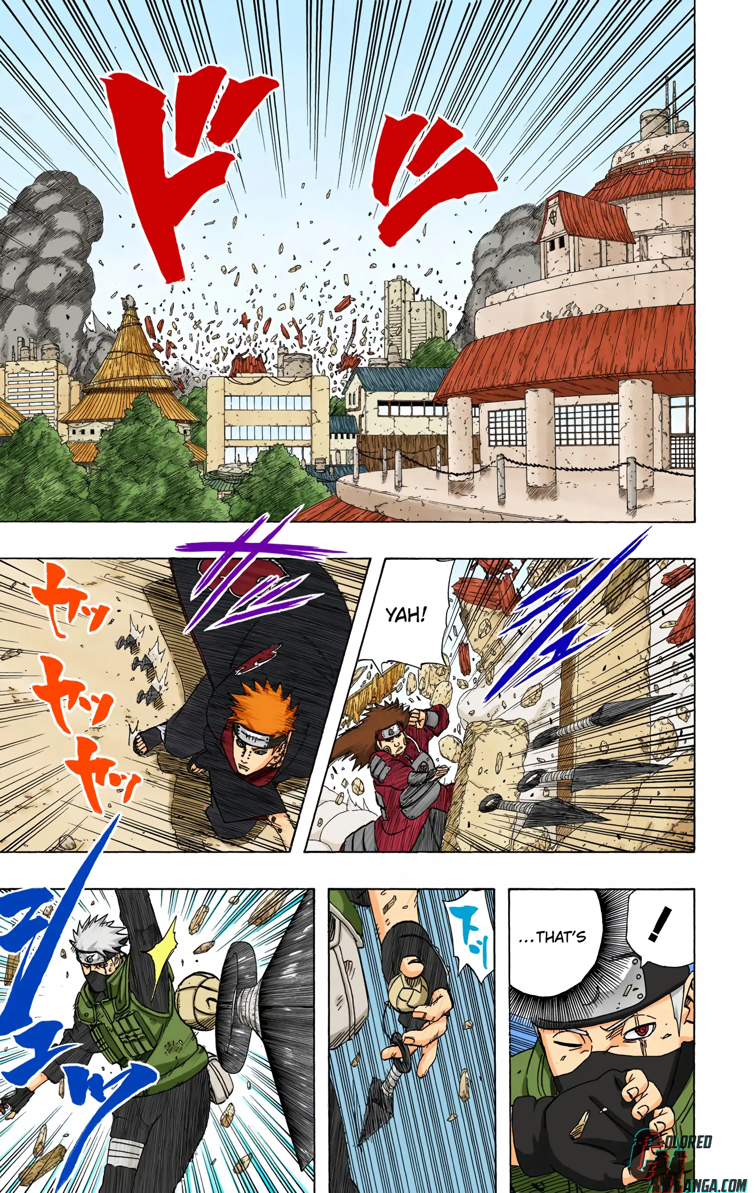 Naruto Colored Manga Online, chapter 423, page 9