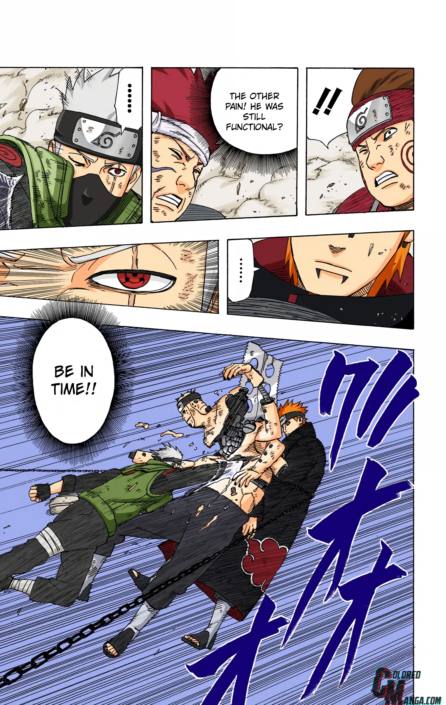 Naruto Colored Manga Online, chapter 423, page 19