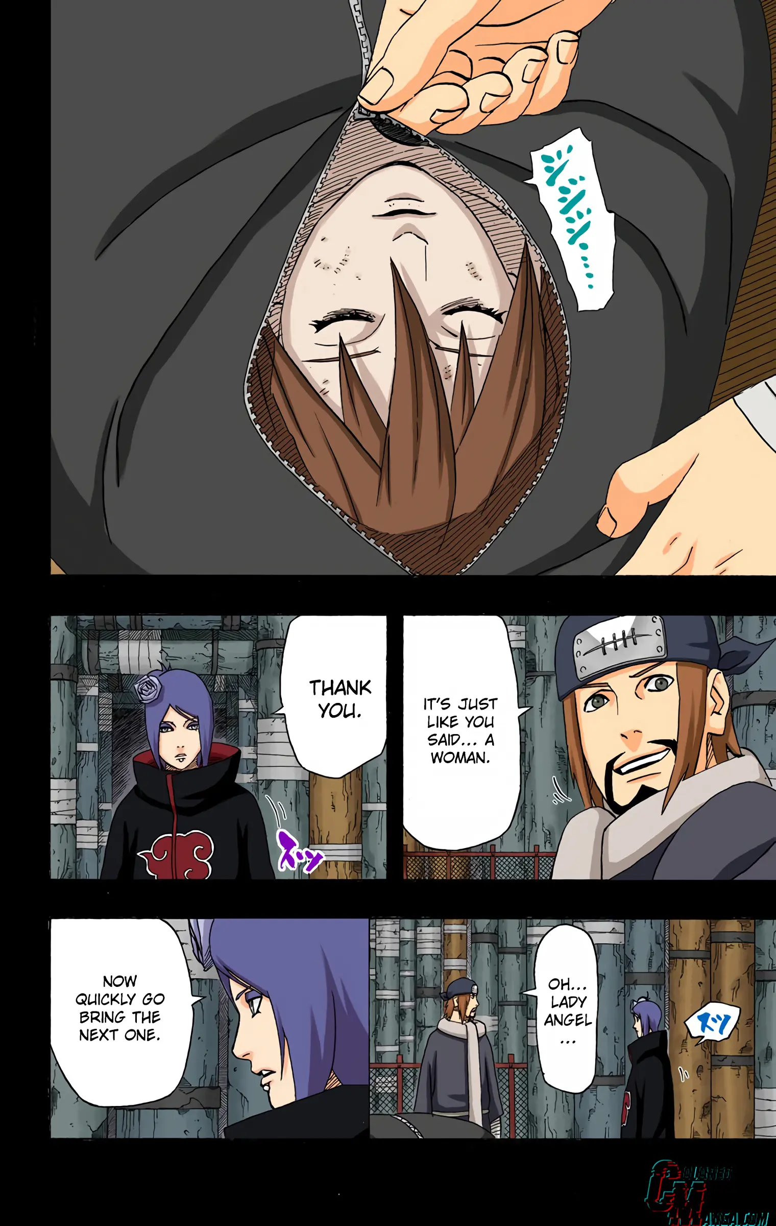 Naruto Colored Manga Online, chapter 424, page 8